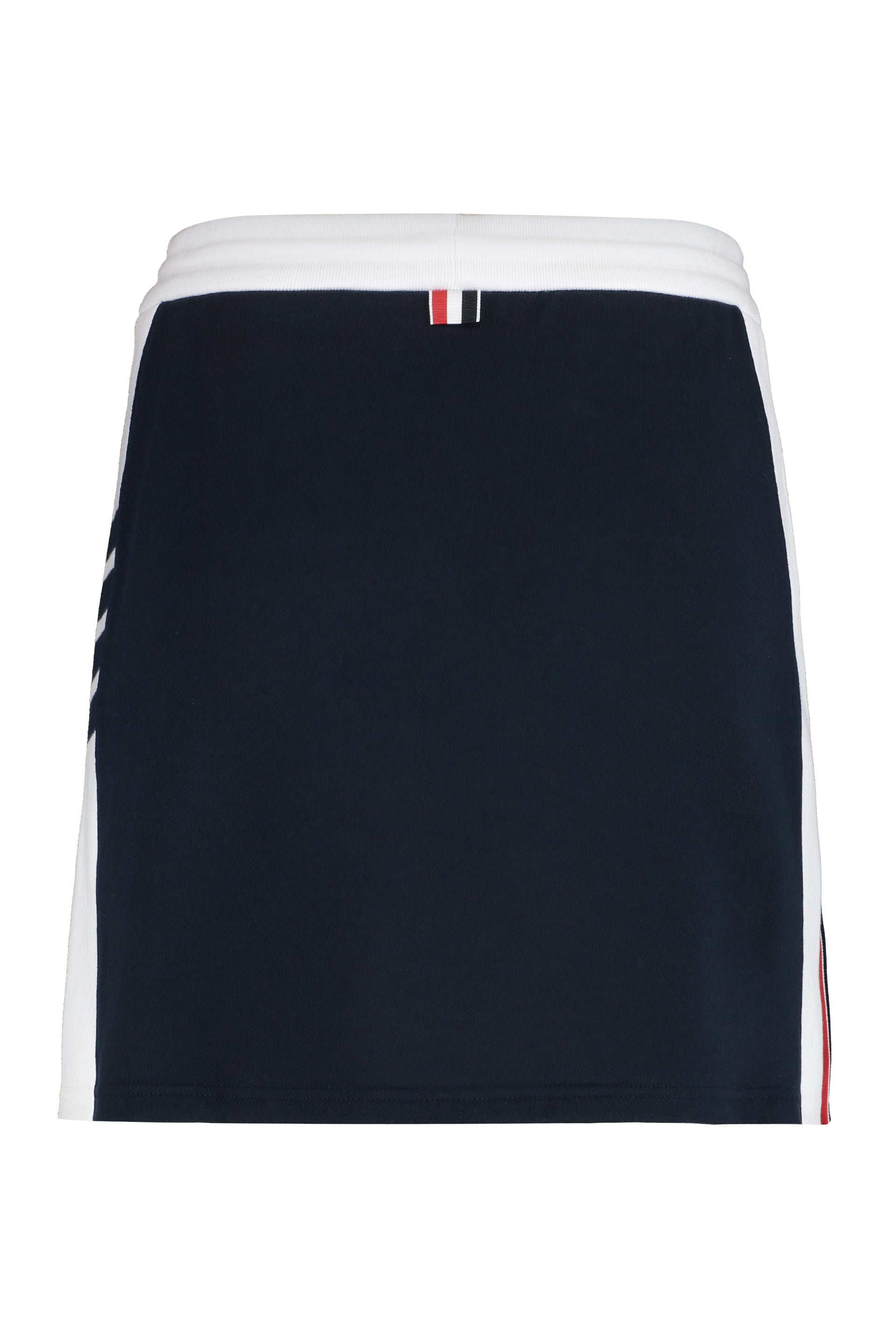 Jersey cotton miniskirt