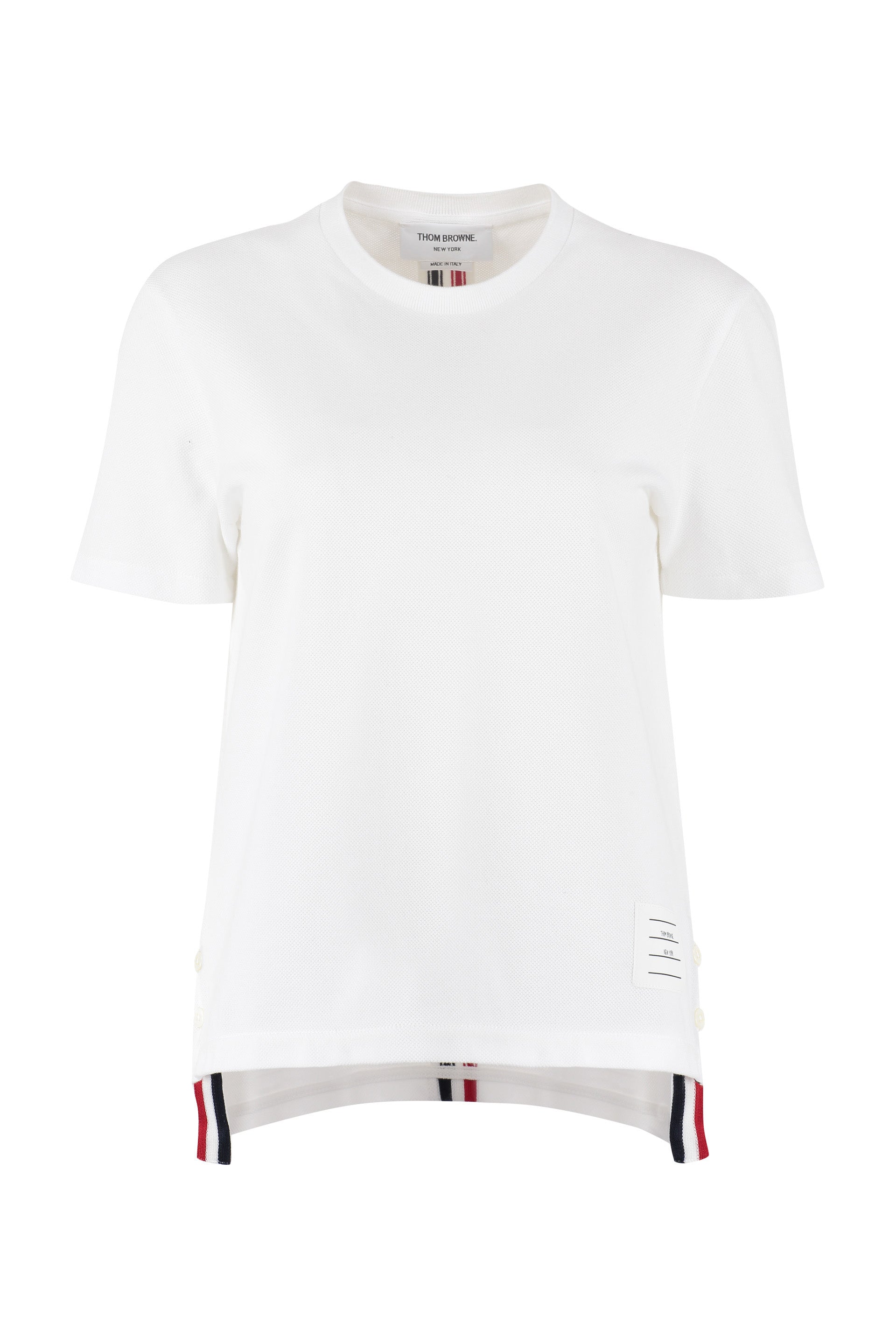 Cotton piqué t-shirt