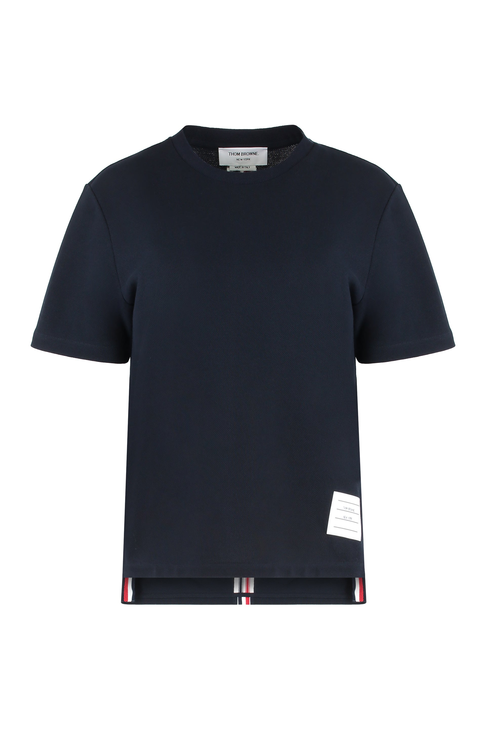 Cotton crew-neck T-shirt