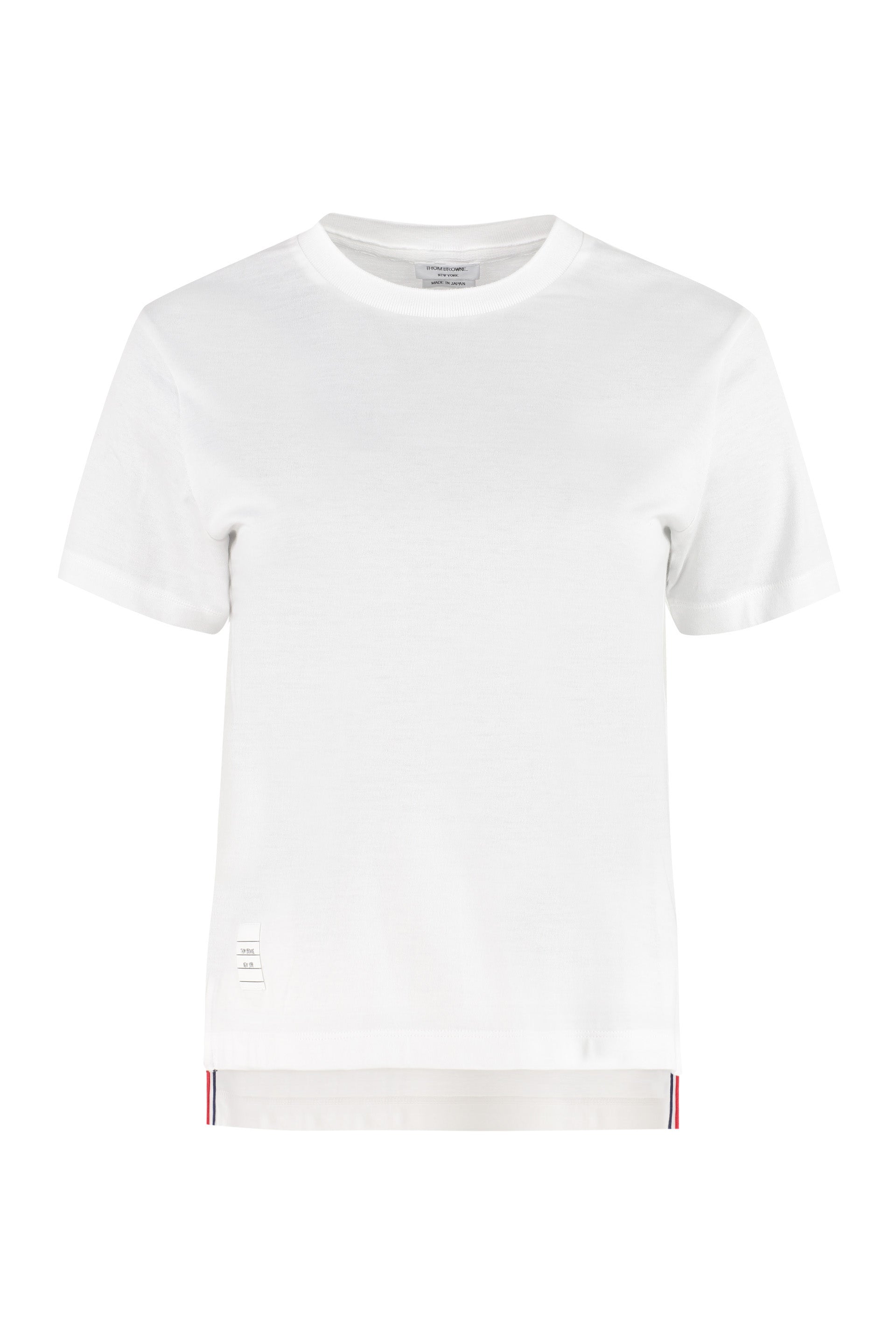 Cotton crew-neck T-shirt