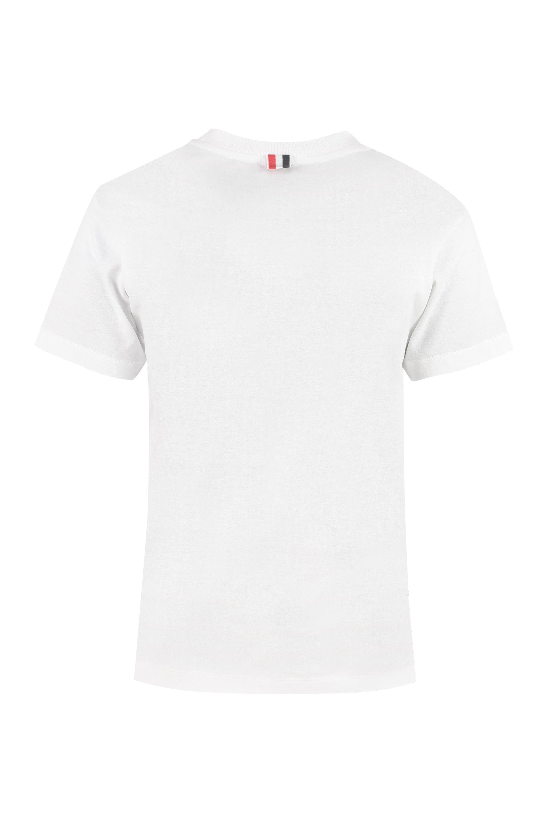 Cotton crew-neck T-shirt