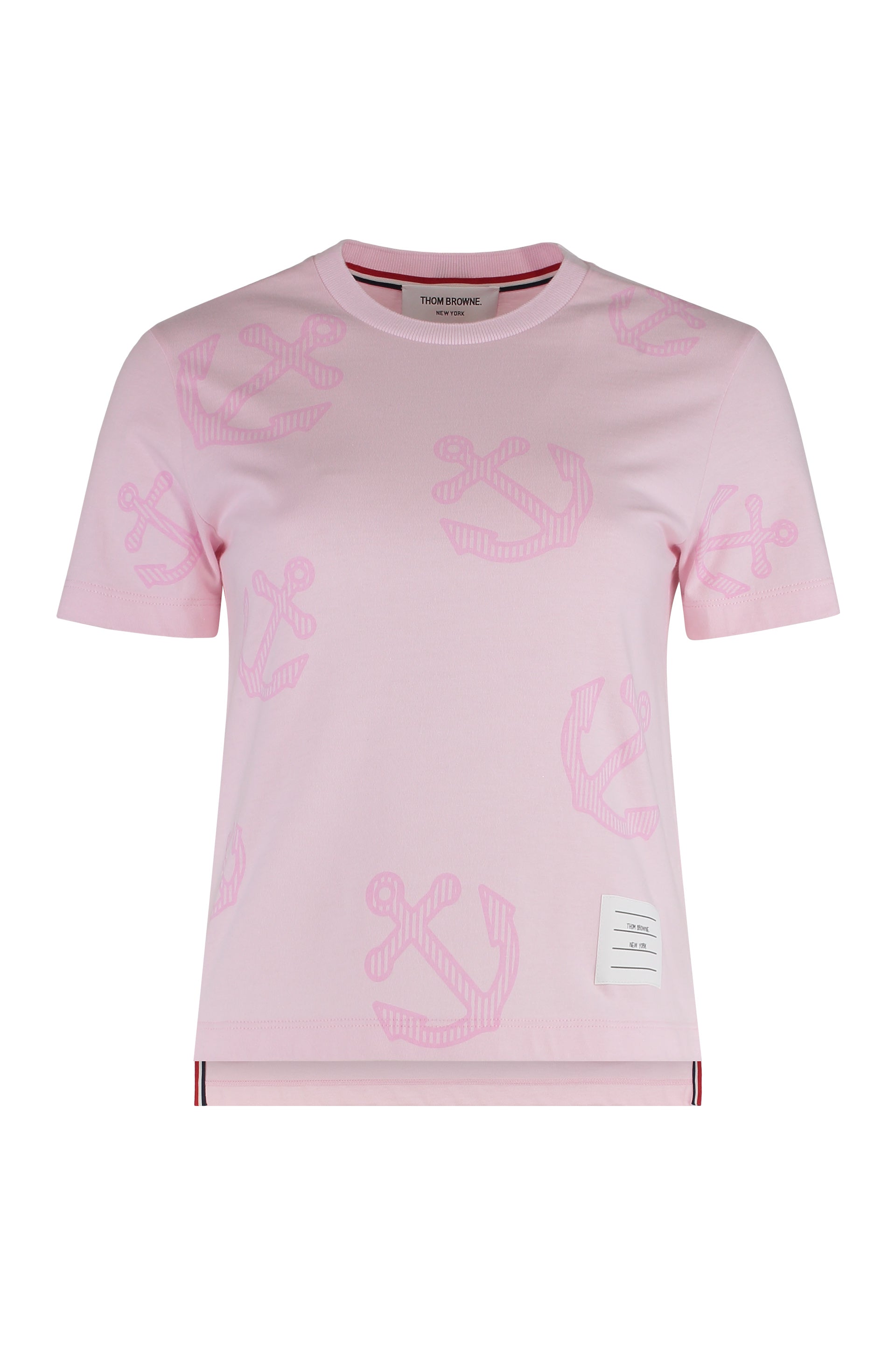 Cotton crew-neck T-shirt