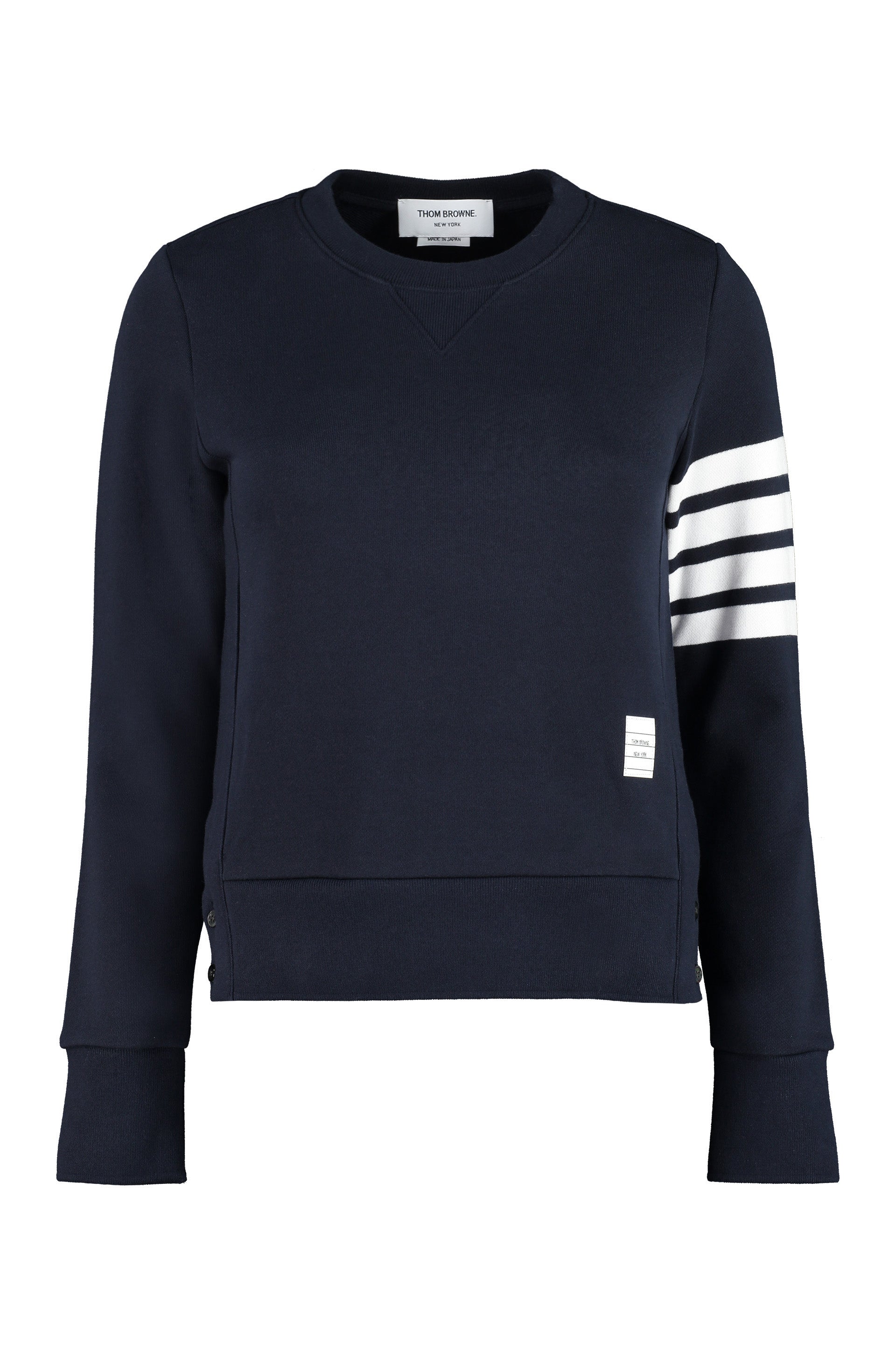 Cotton crew-neck sweatshirt