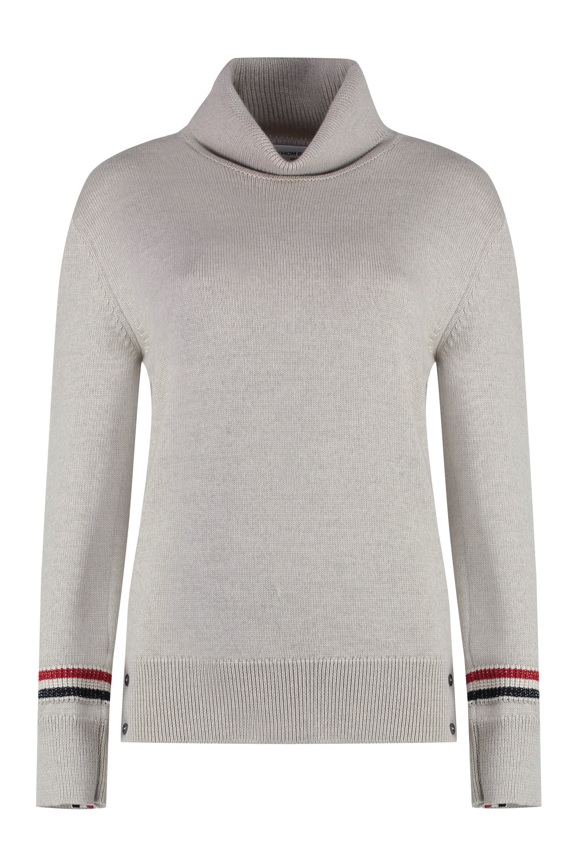 Wool turtleneck sweater