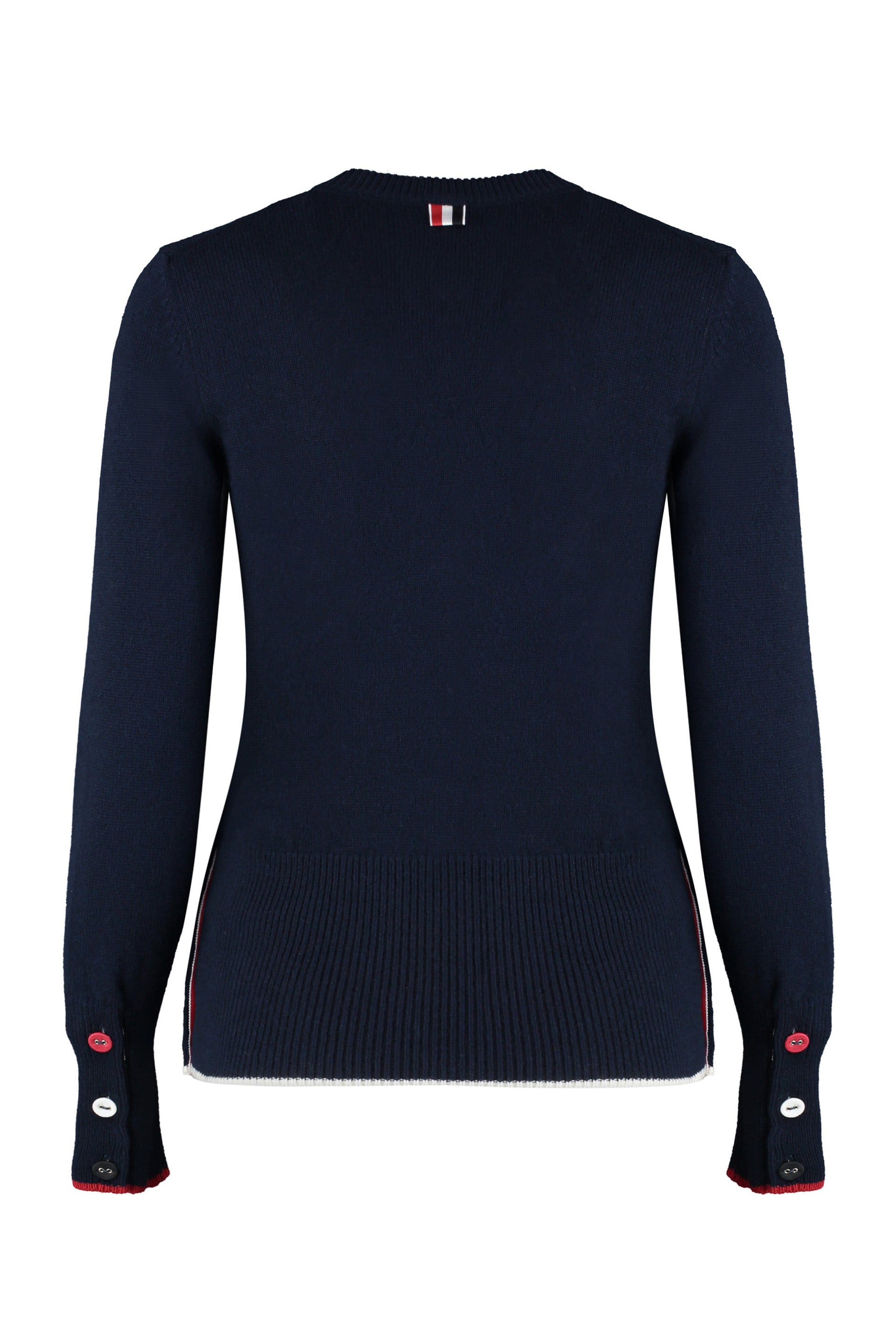 virgin wool crew-neck sweater