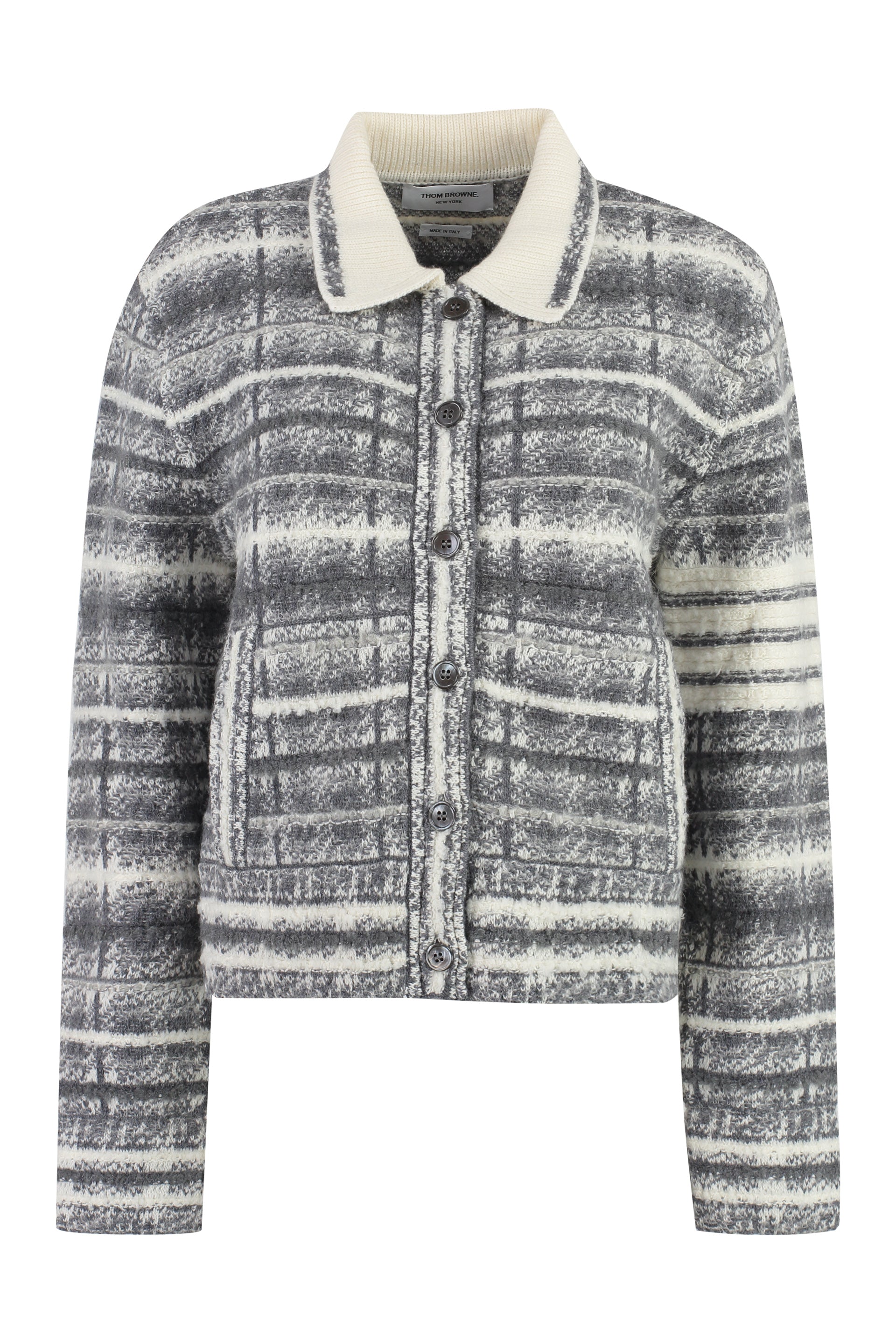 Checked wood Jacket