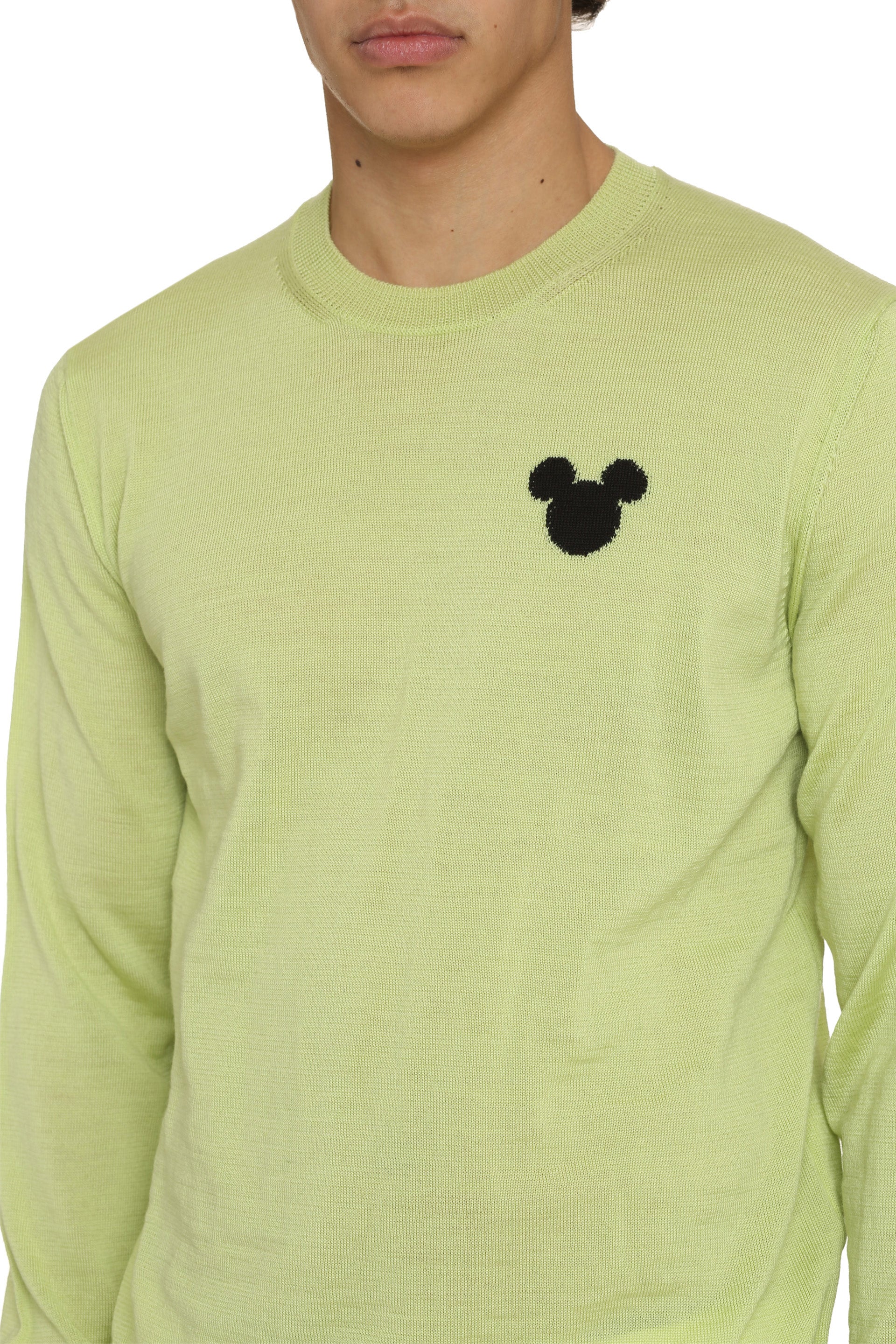 Comme des Garçons Shirt x Disney - Long sleeve crew-neck sweater