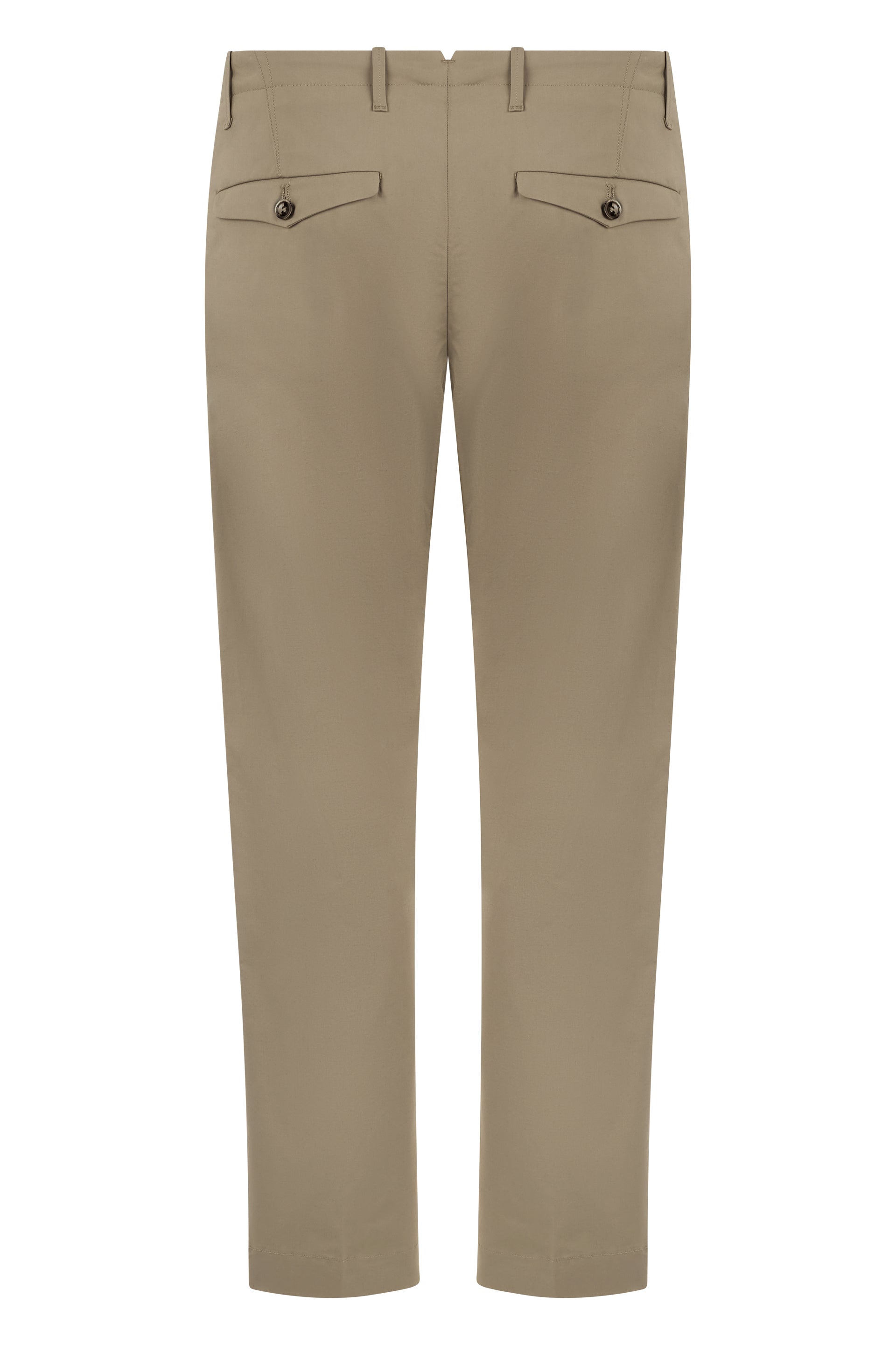 Straight cotton pants