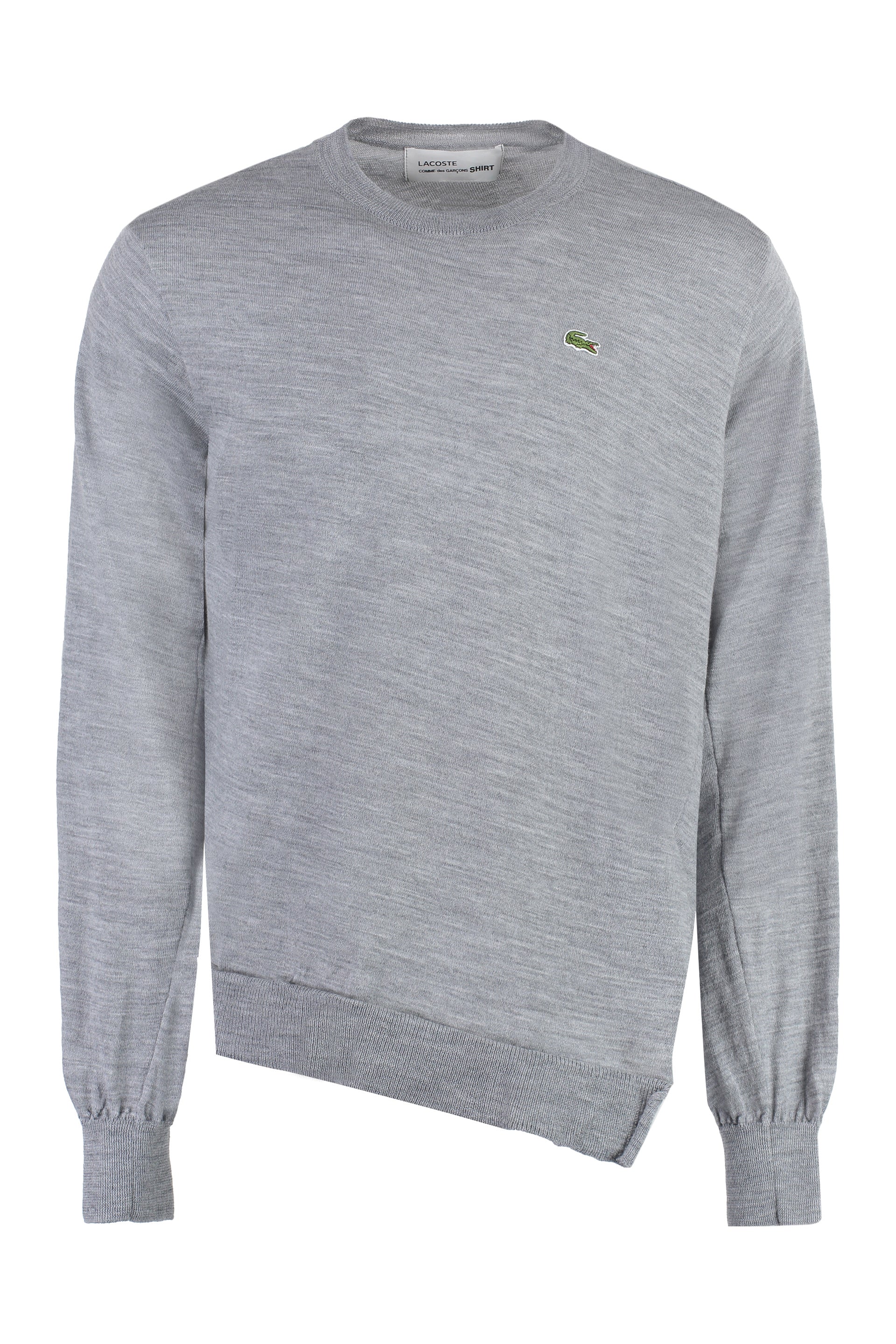 Lacoste X Comme des Garçons - Crew-neck wool sweater