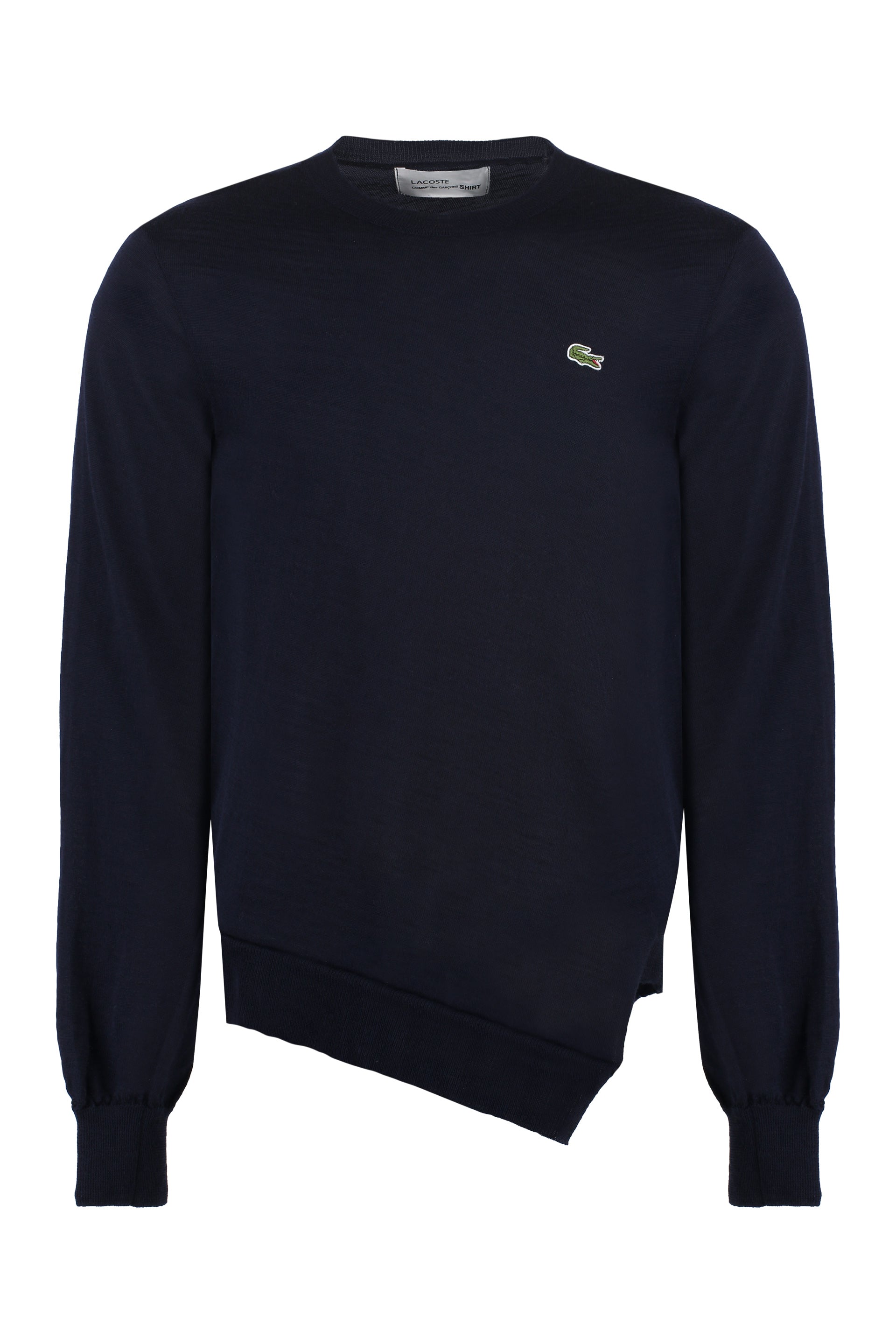 Lacoste X Comme des Garçons - Crew-neck wool sweater