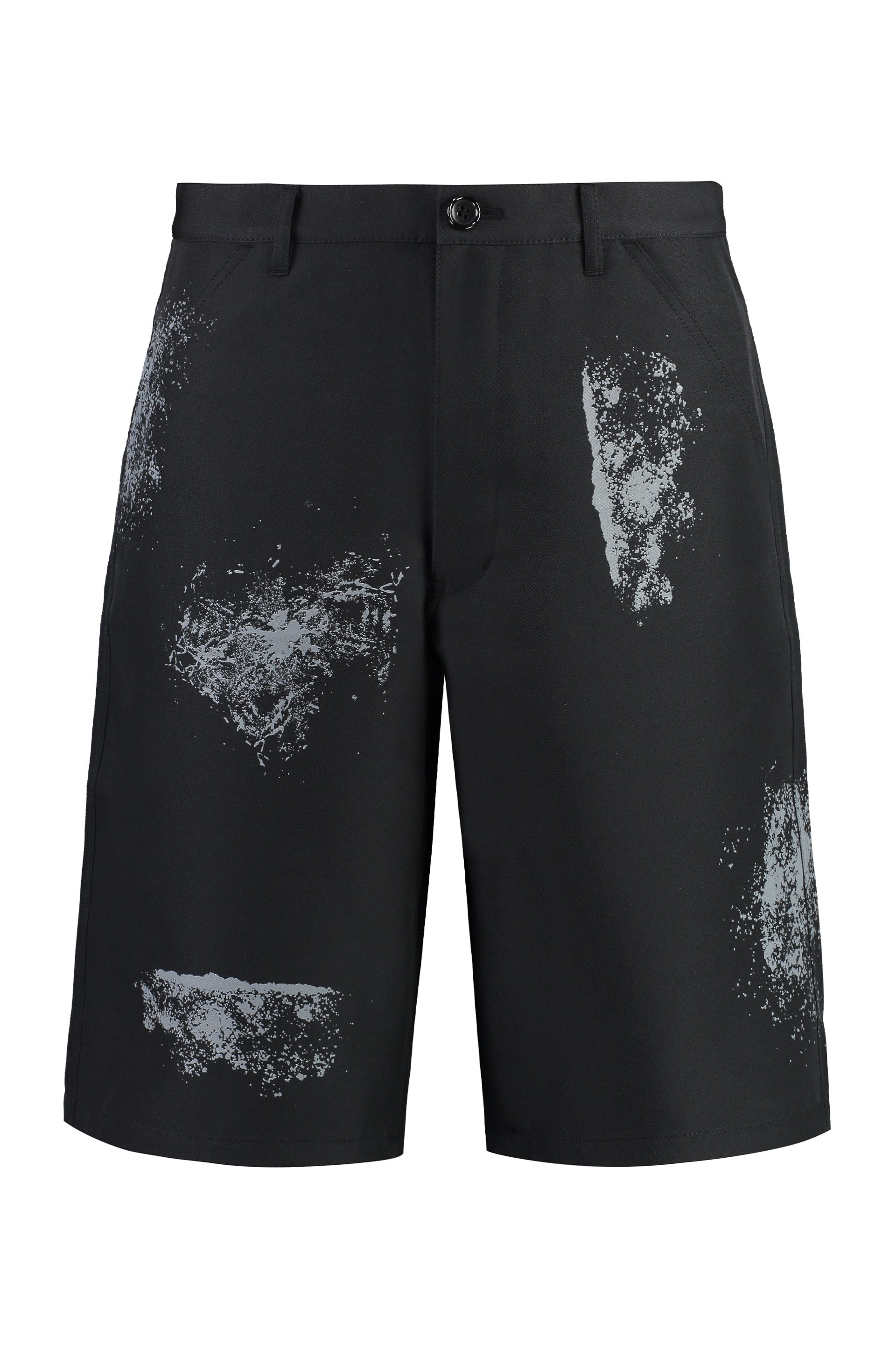 Techno fabric bermuda-shorts