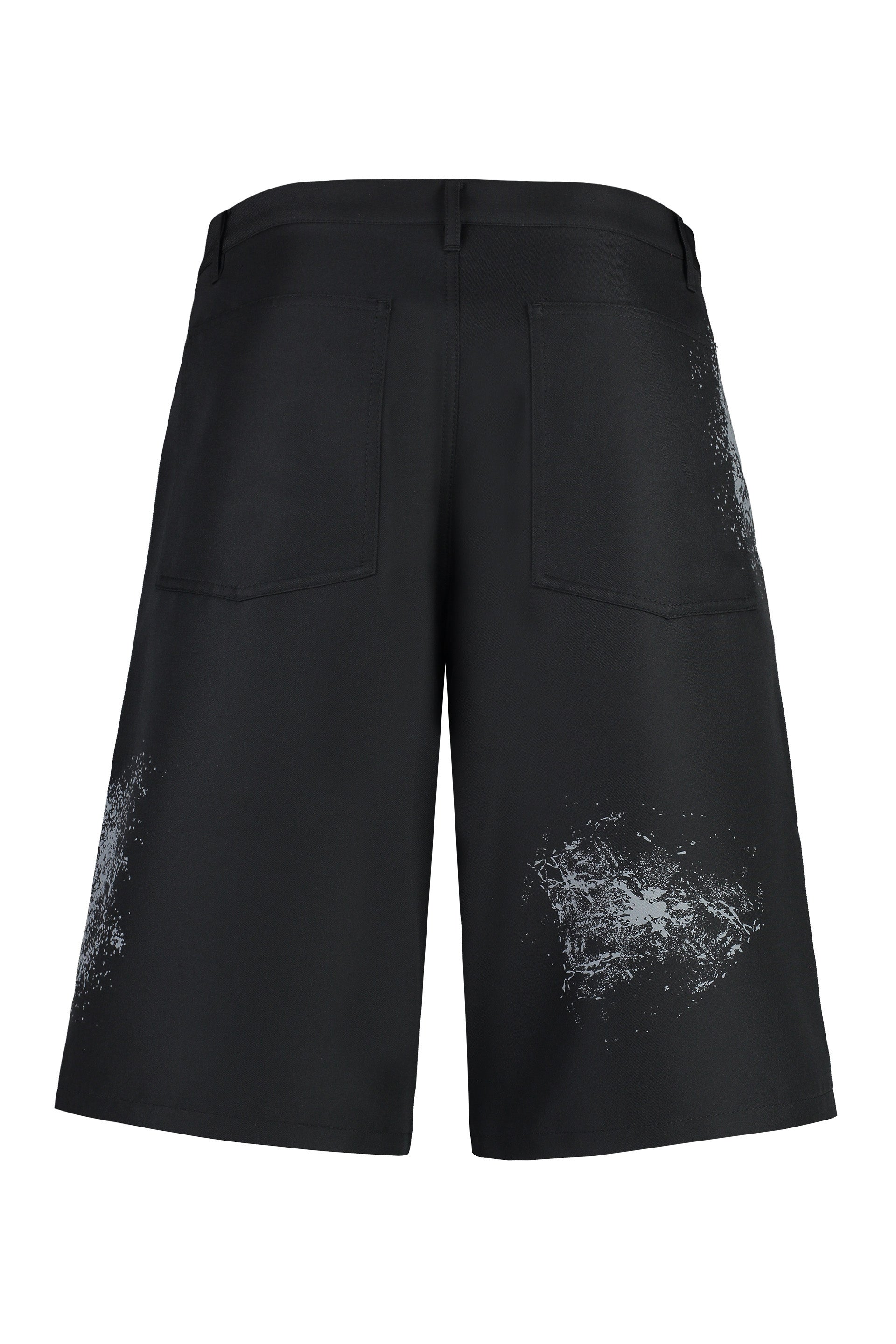 Techno fabric bermuda-shorts