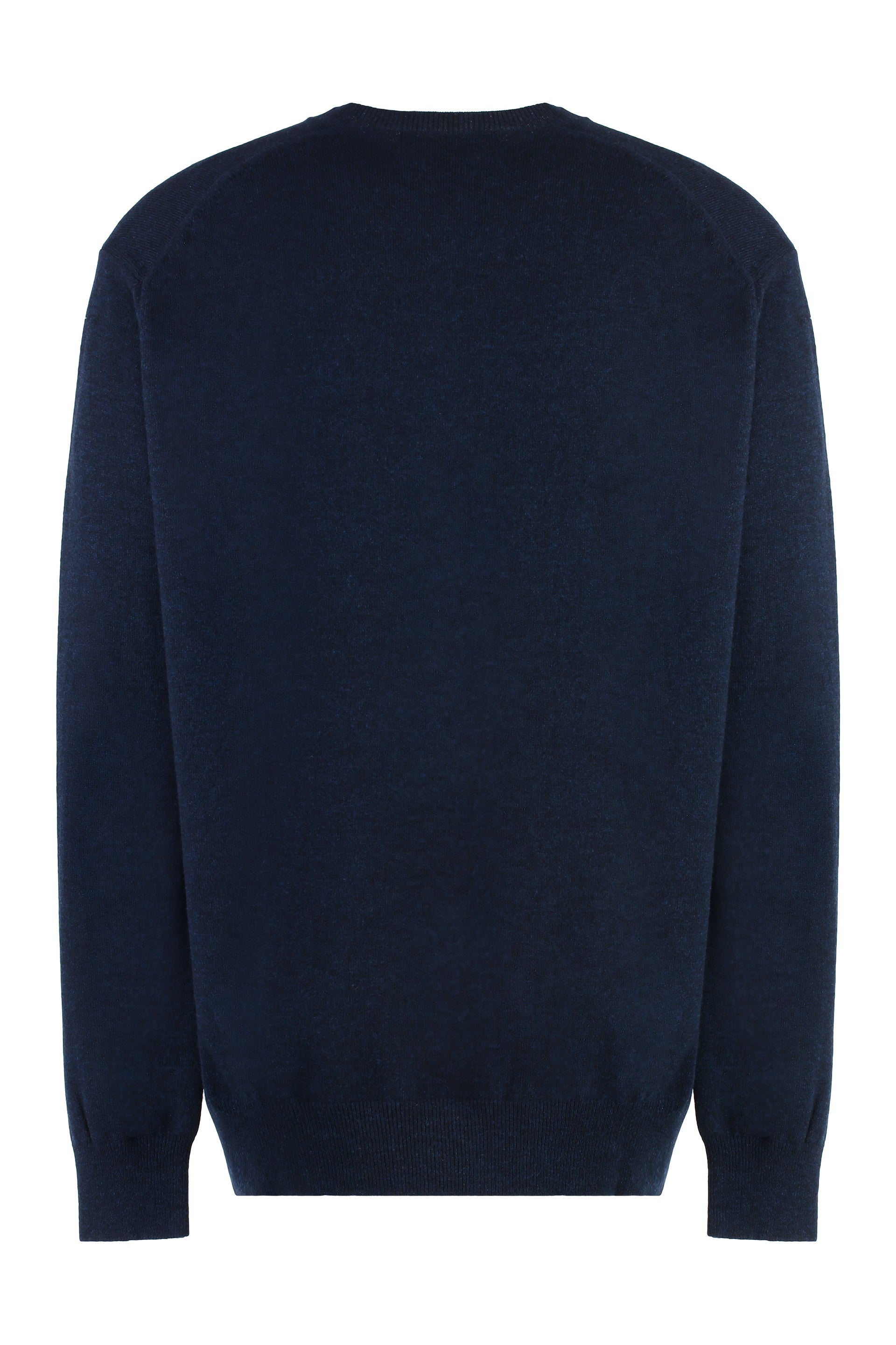 Crew-neck wool sweater