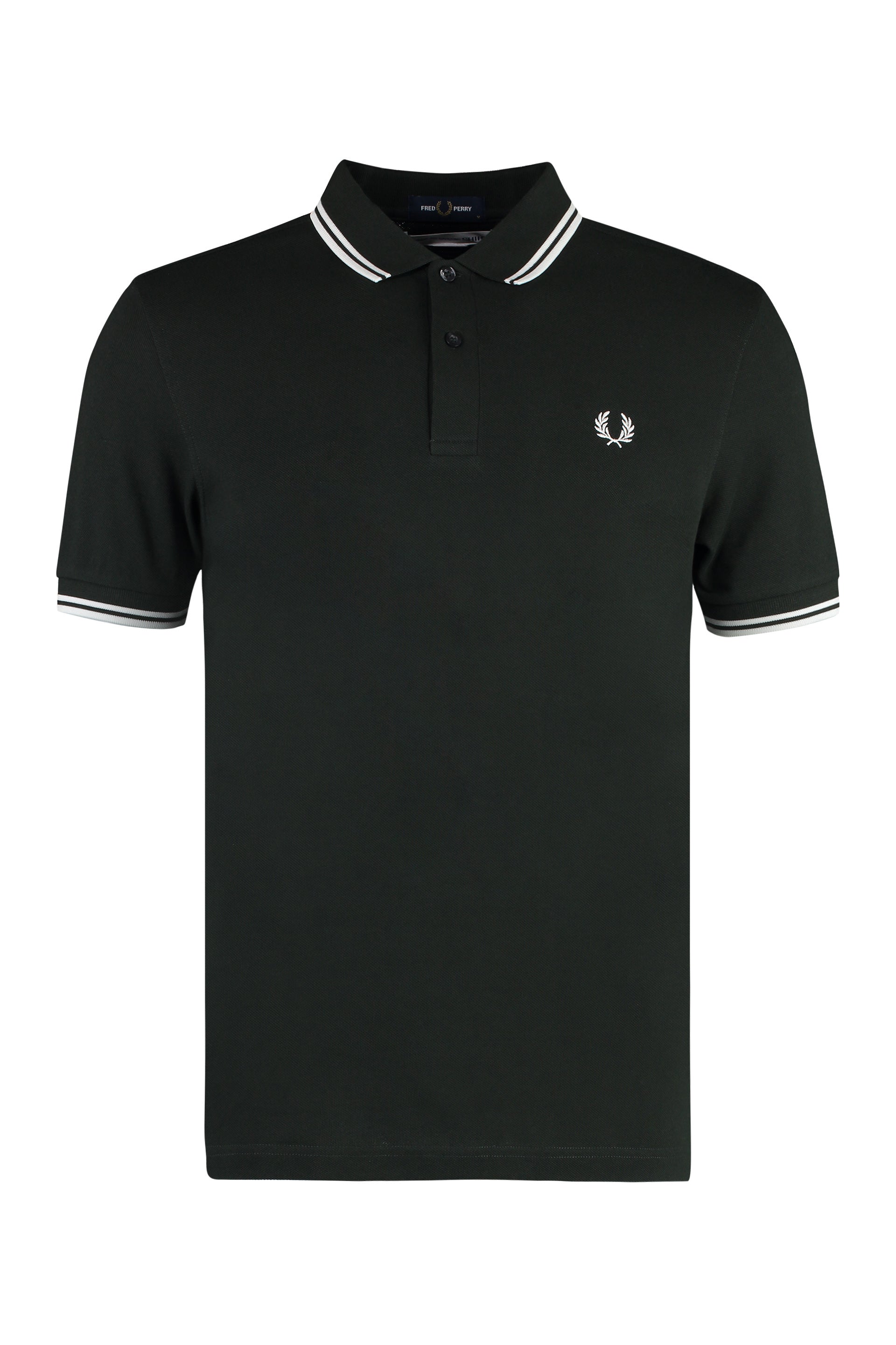 Comme Des Garçons Shirt X Fred Perry - Cotton-piqué polo shirt