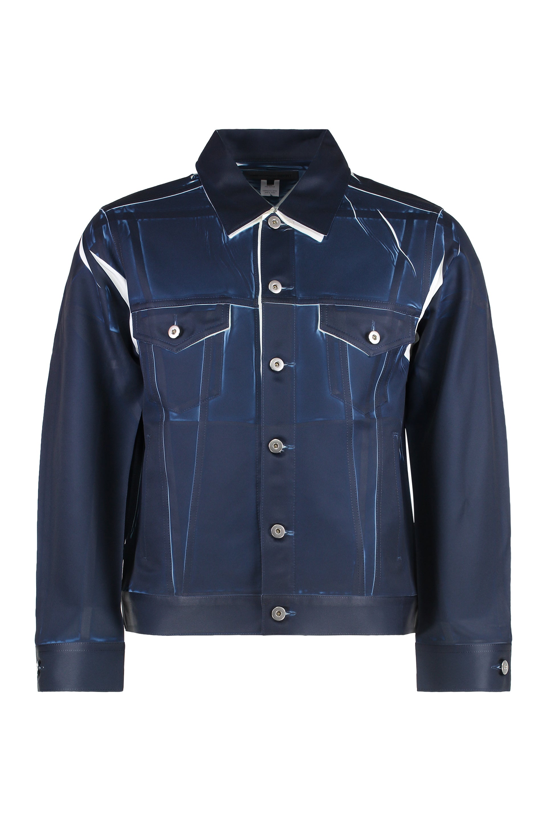 Technical fabric overshirt