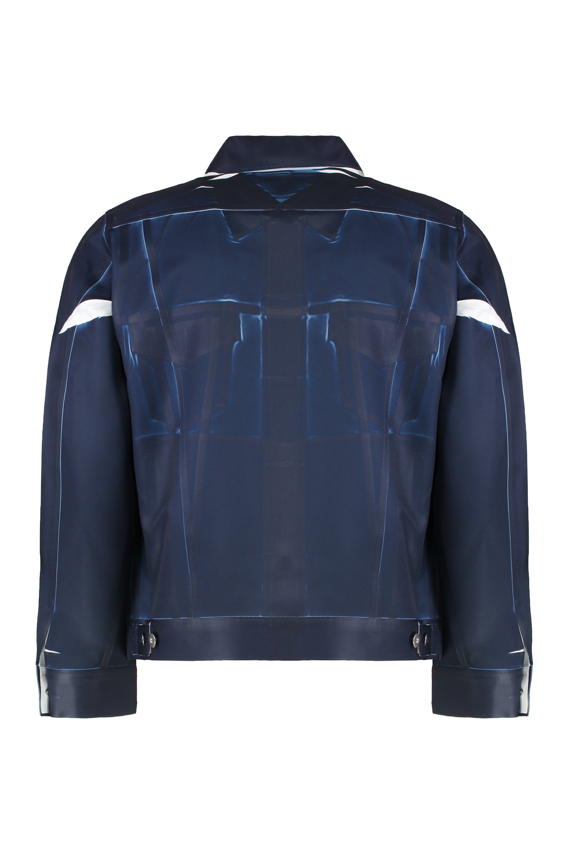Technical fabric overshirt