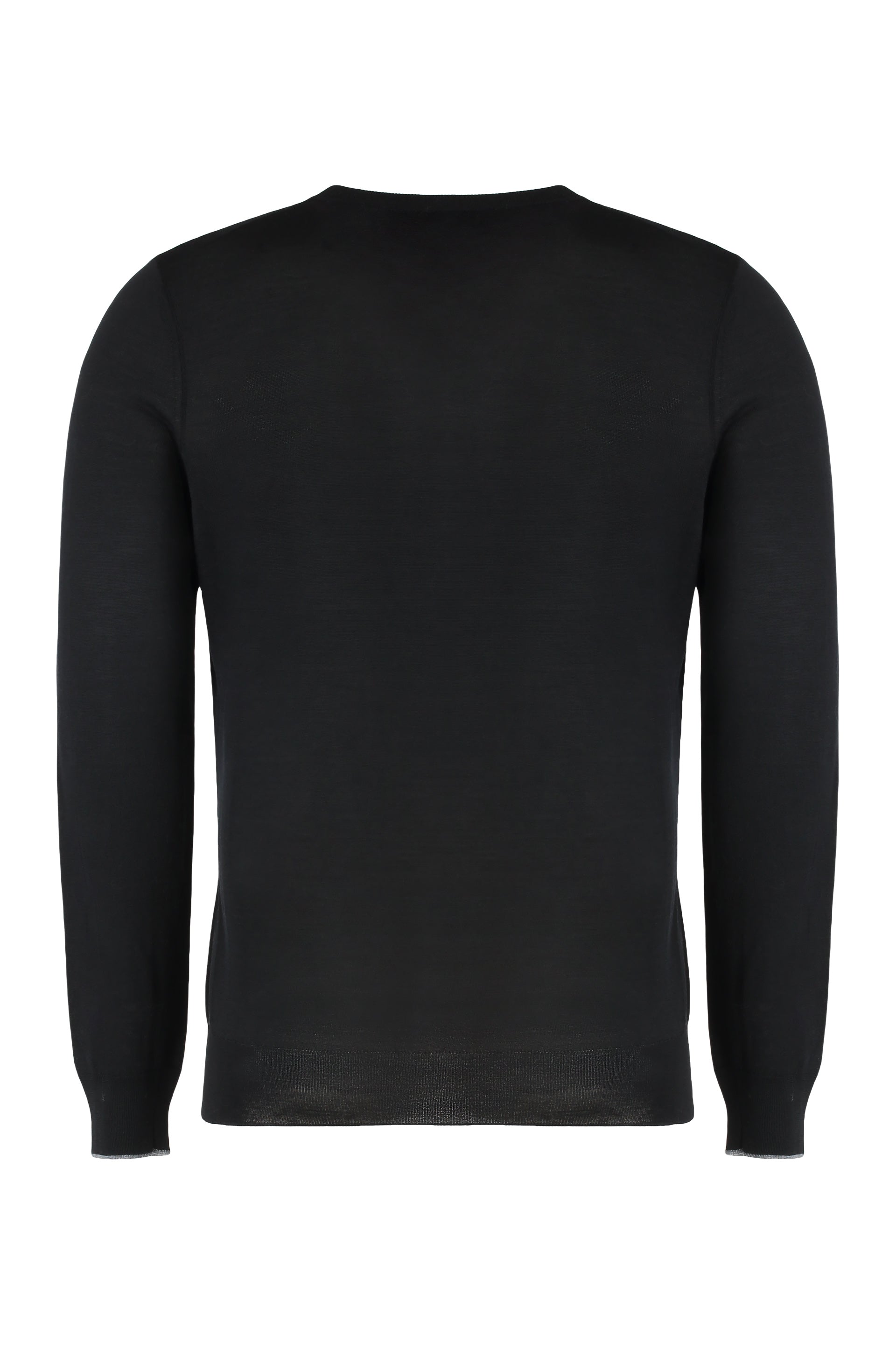 Crew neck sweater in cotton