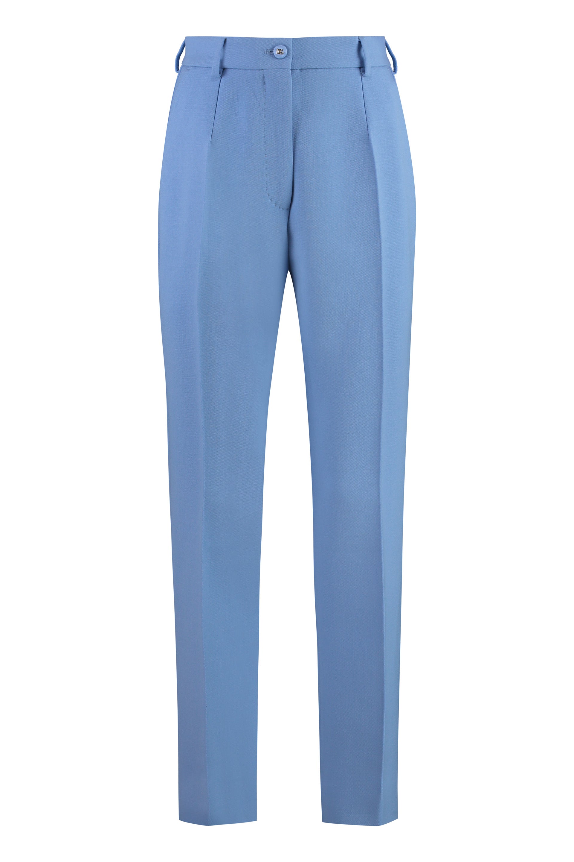 Tailored wool trousers