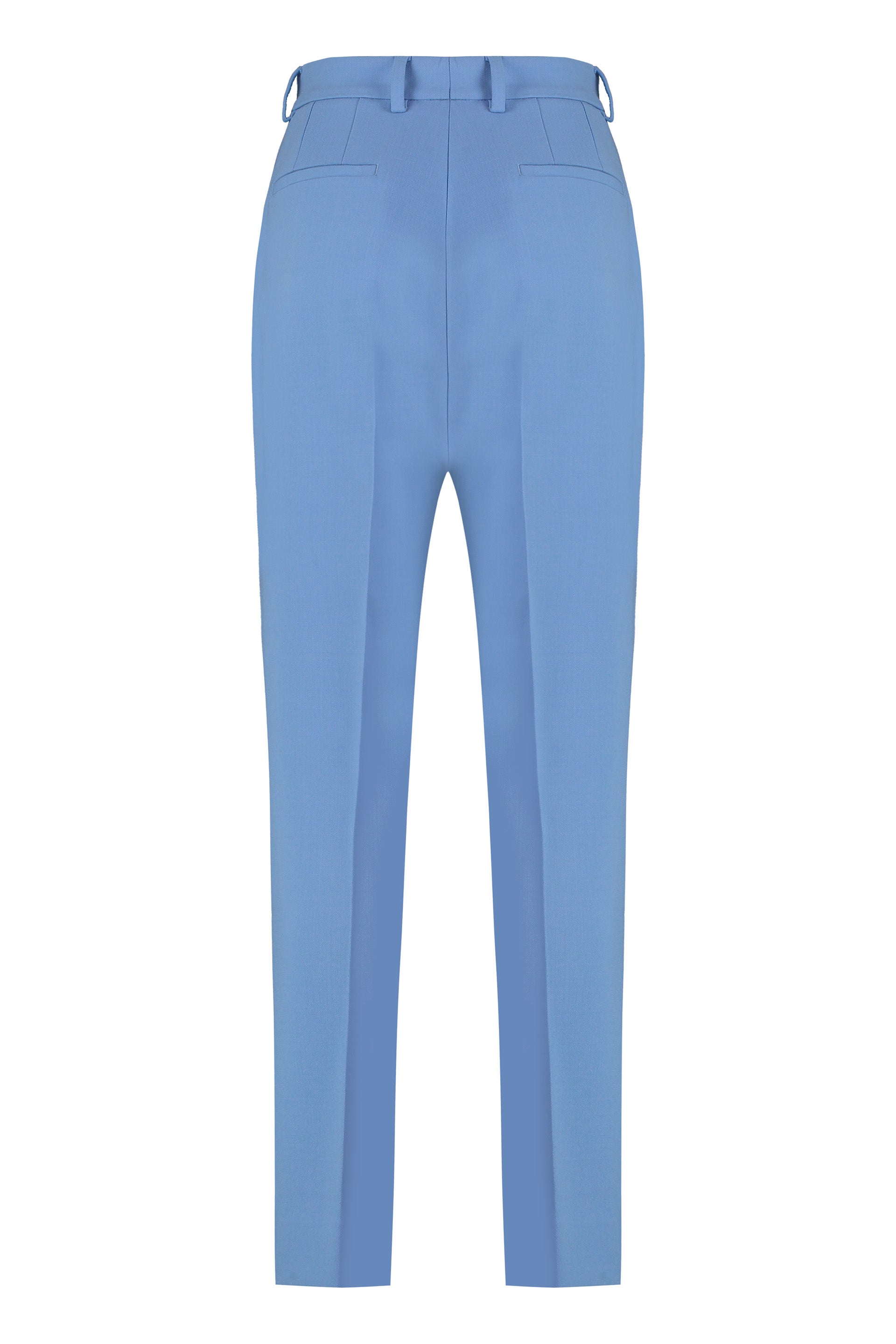 Tailored wool trousers