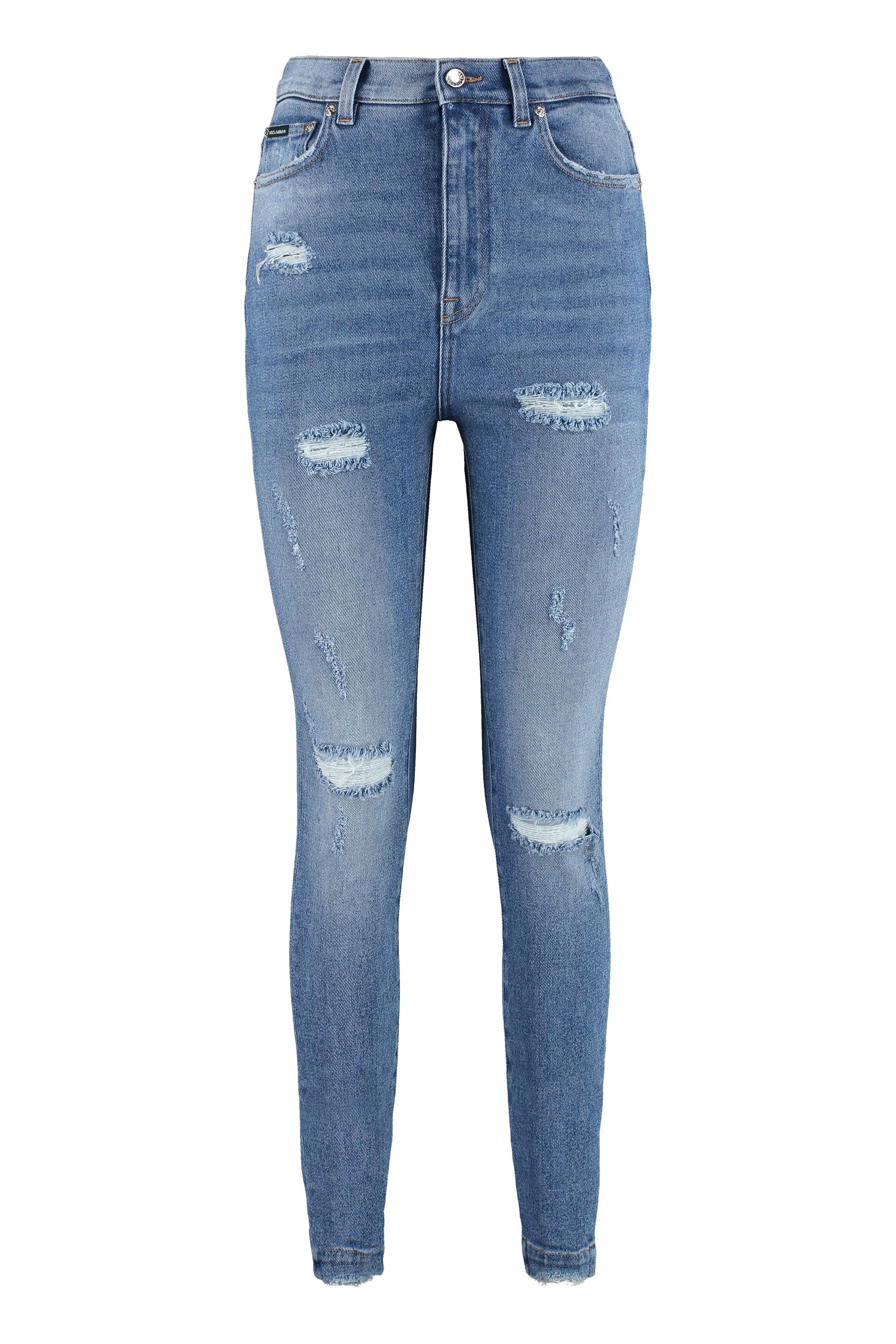 Grace high-rise skinny-fit jeans