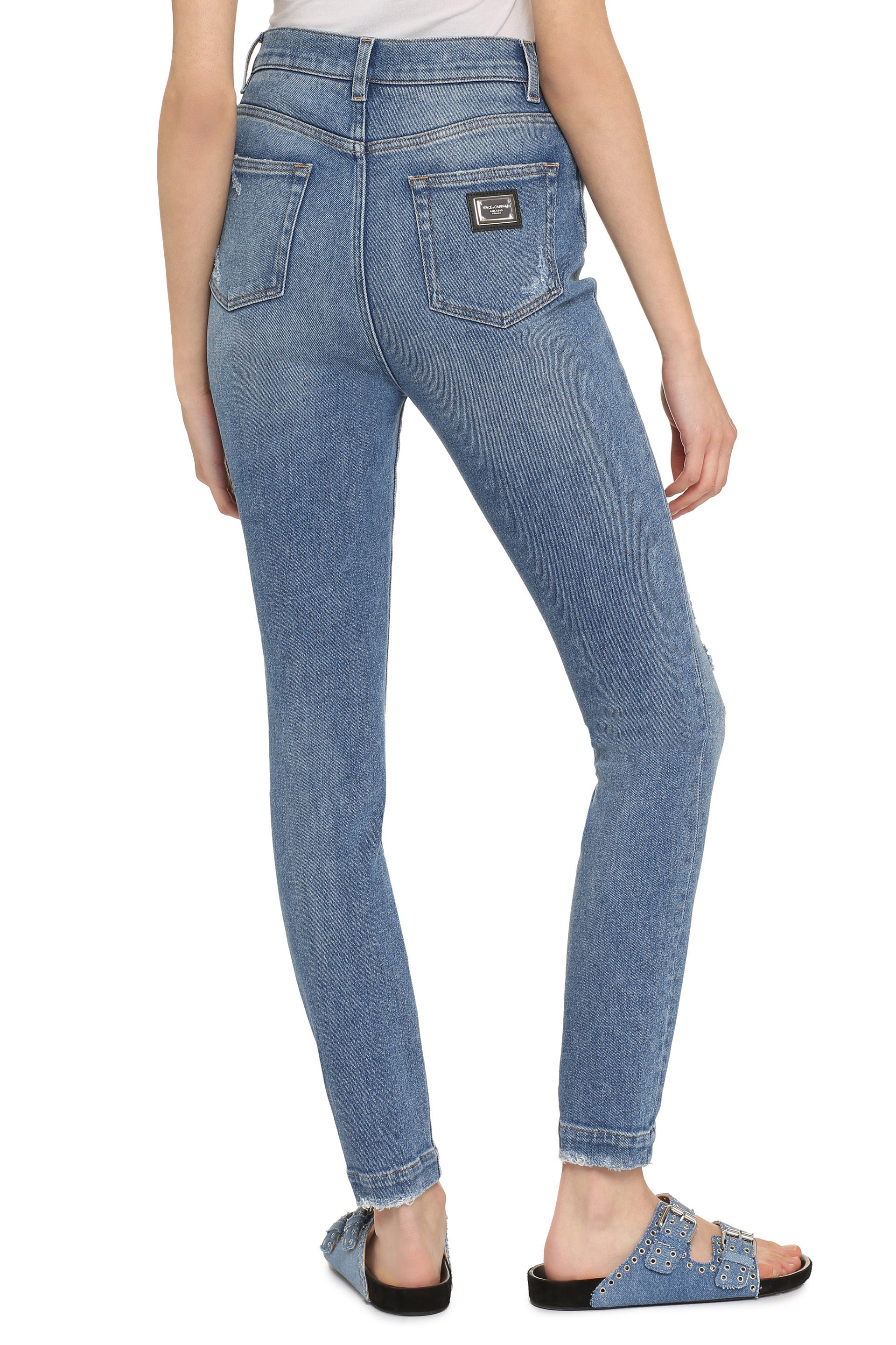 Grace high-rise skinny-fit jeans