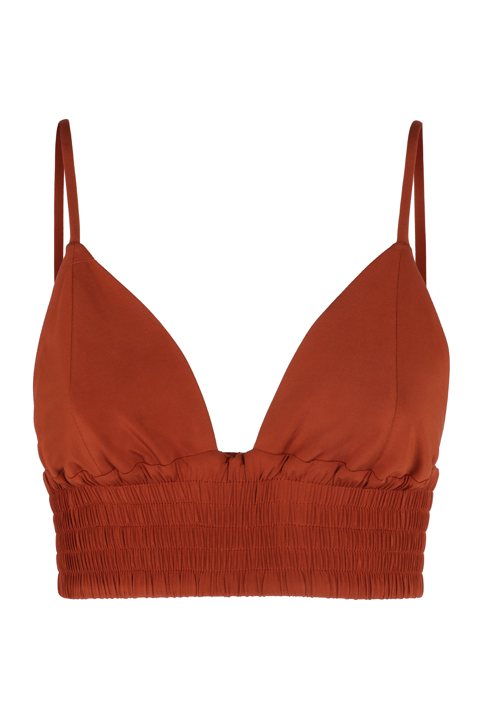 Knitted crop top