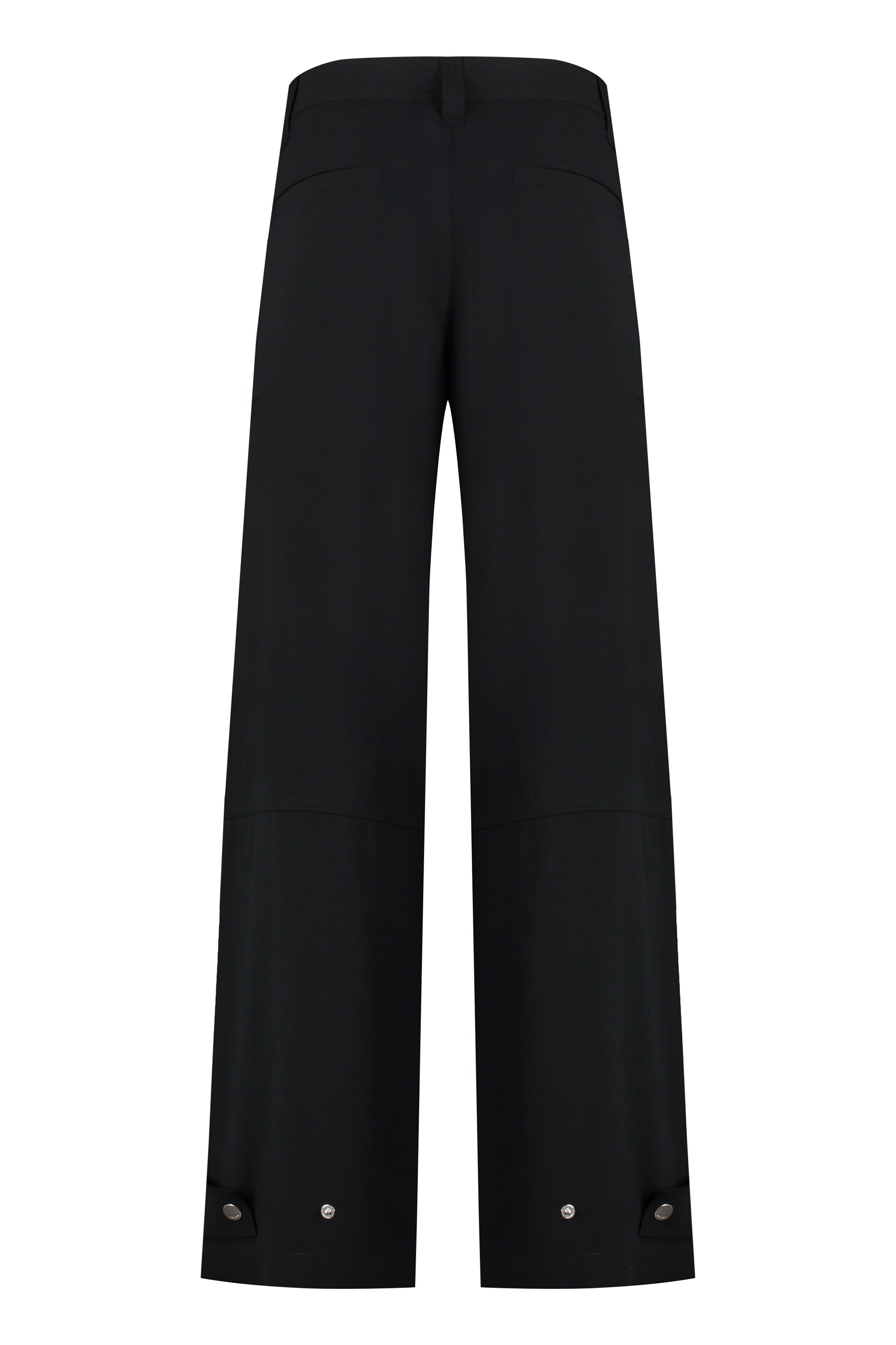 Viscose crepe trousers