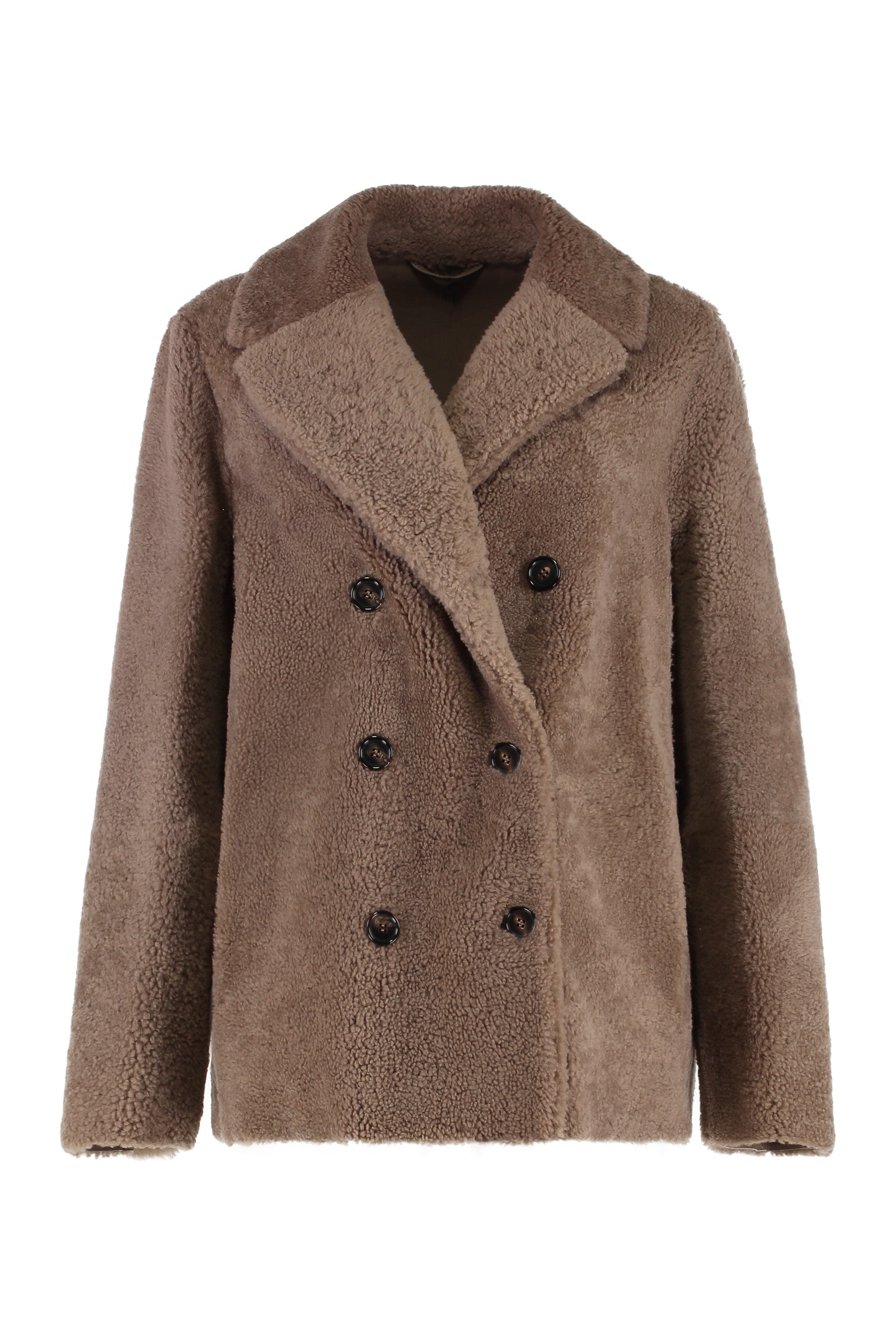 Futura double-breasted peacoat