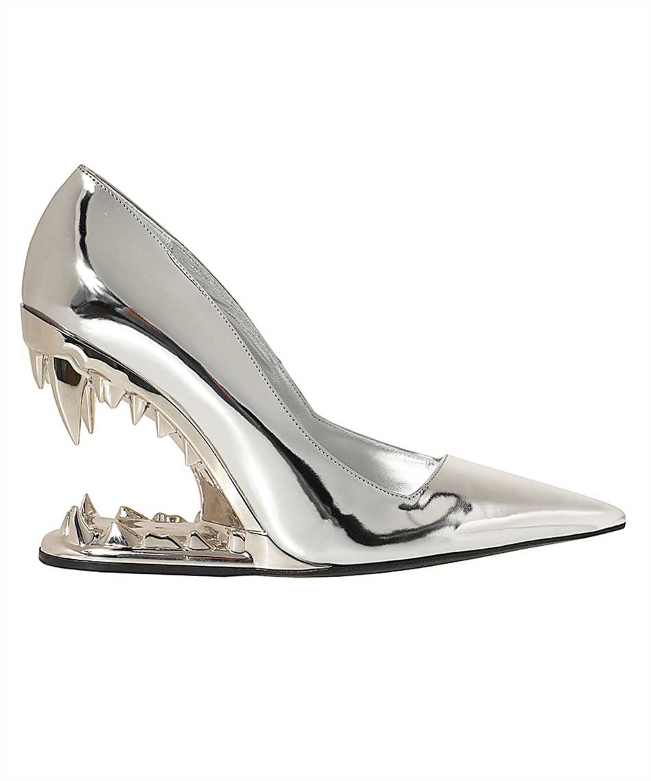 Patent leather pumps