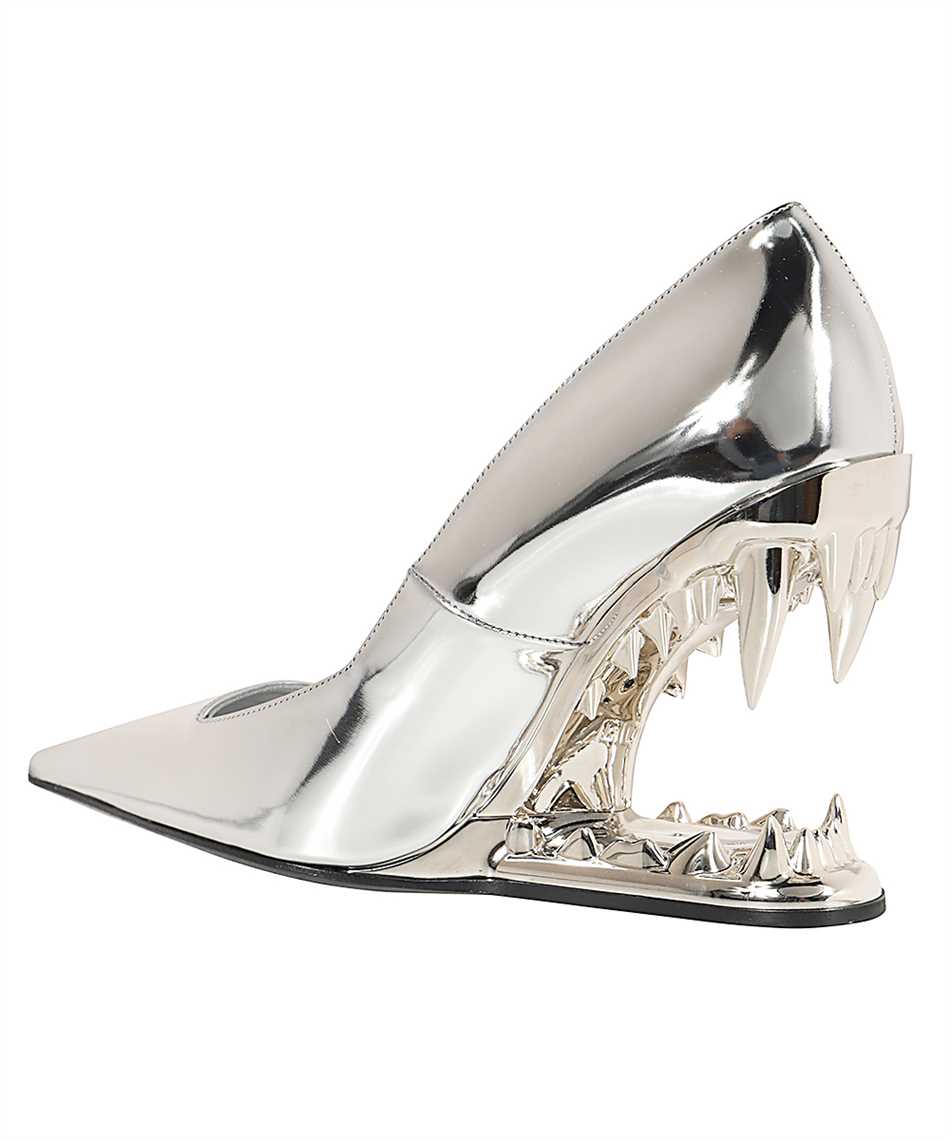 Patent leather pumps