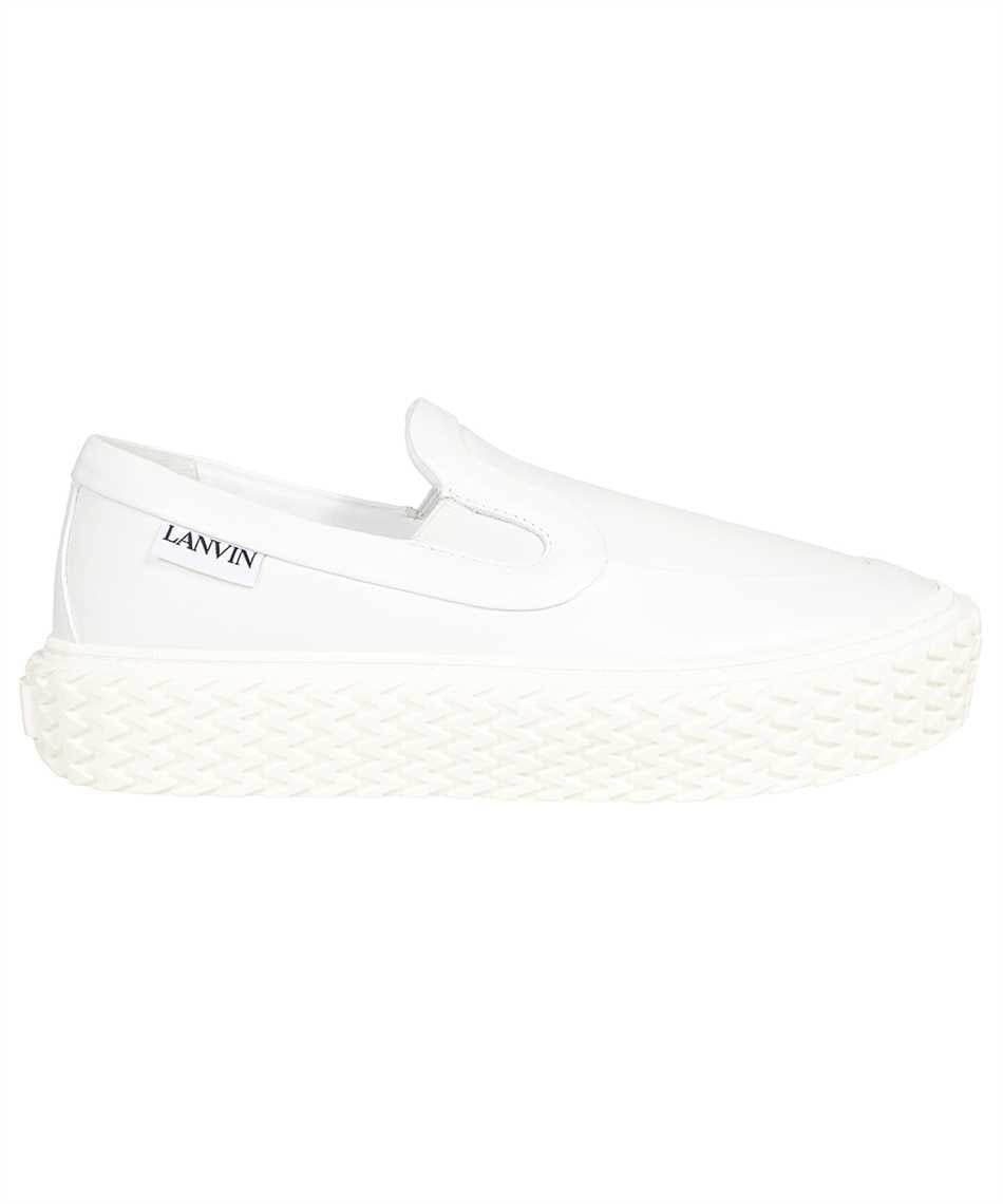 Leather slip-on