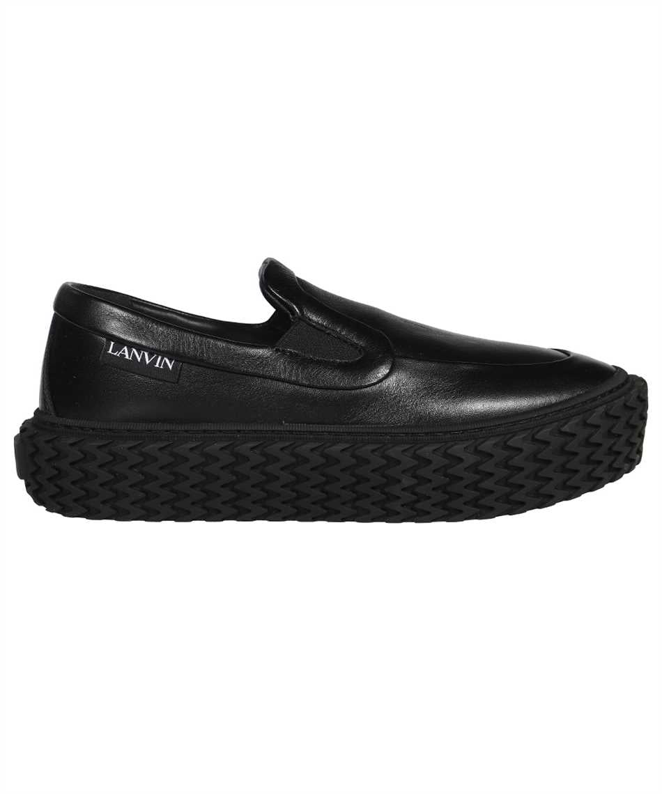Leather slip-on