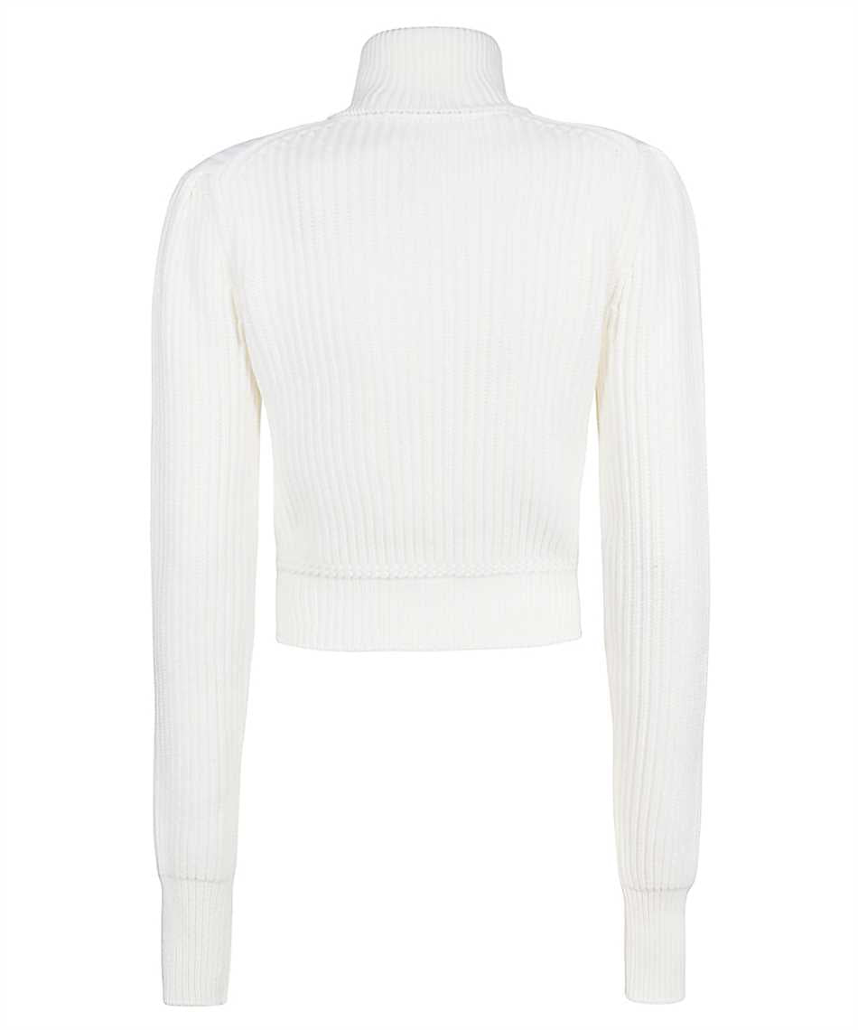 Virgin wool turtleneck sweater