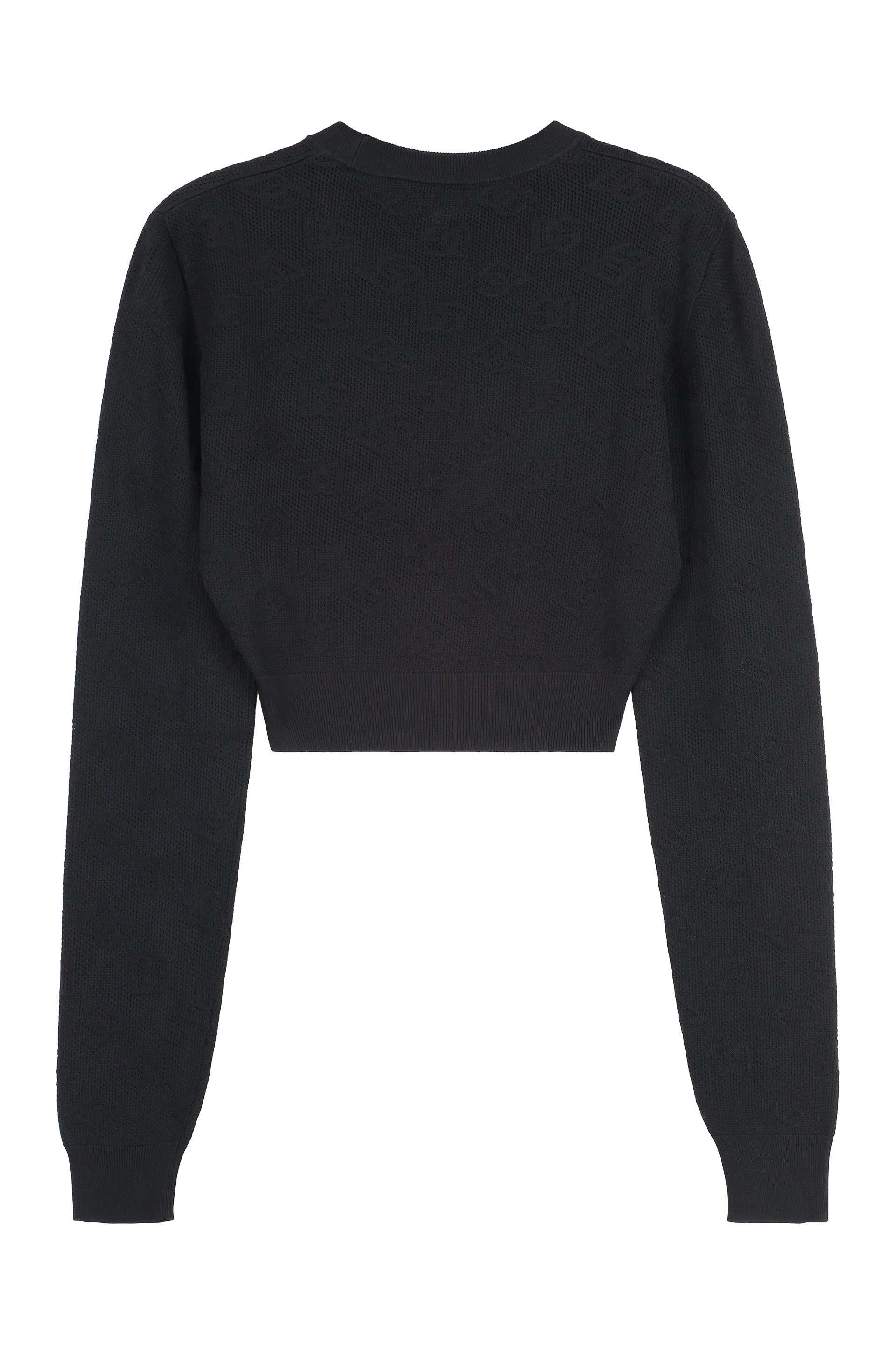 Long sleeve crew-neck sweater