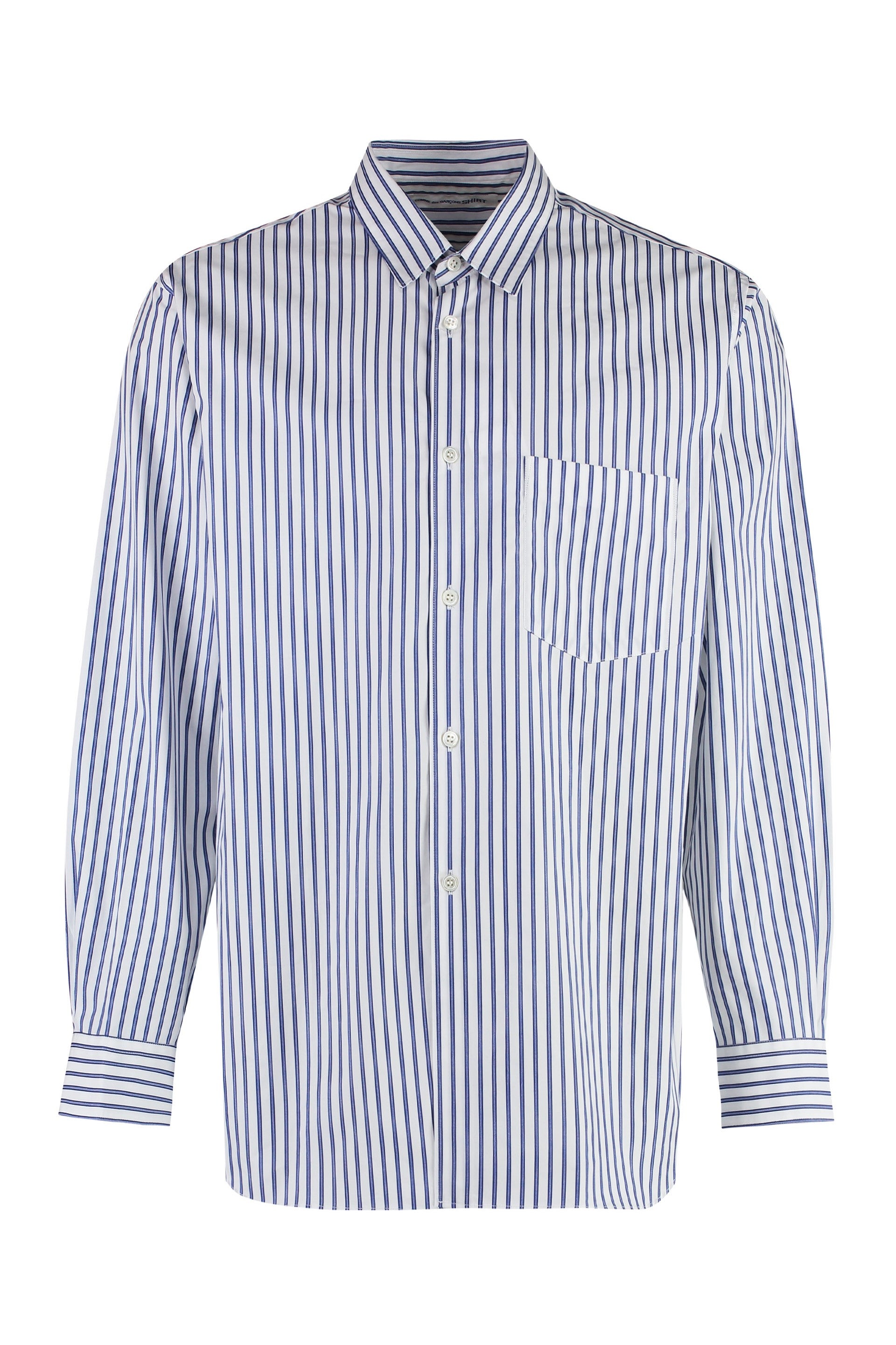 Striped cotton shirt