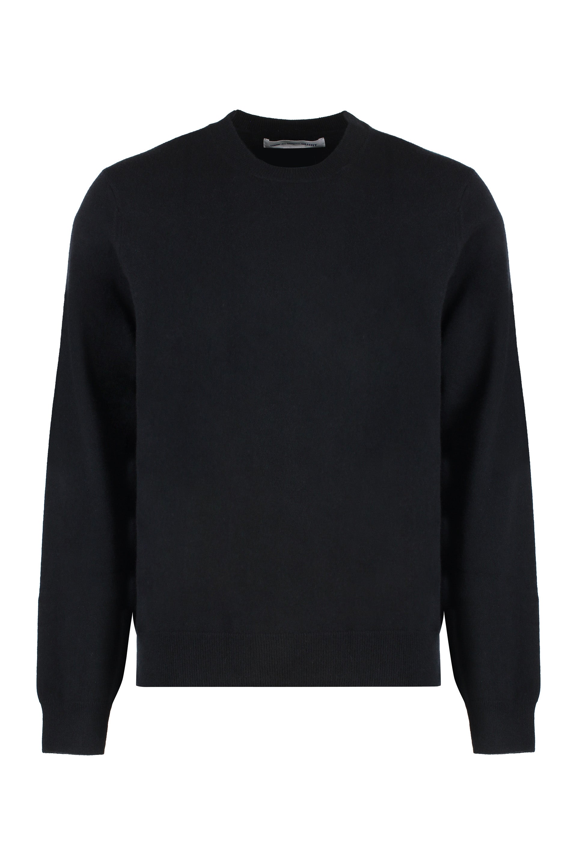 Crew-neck wool sweater