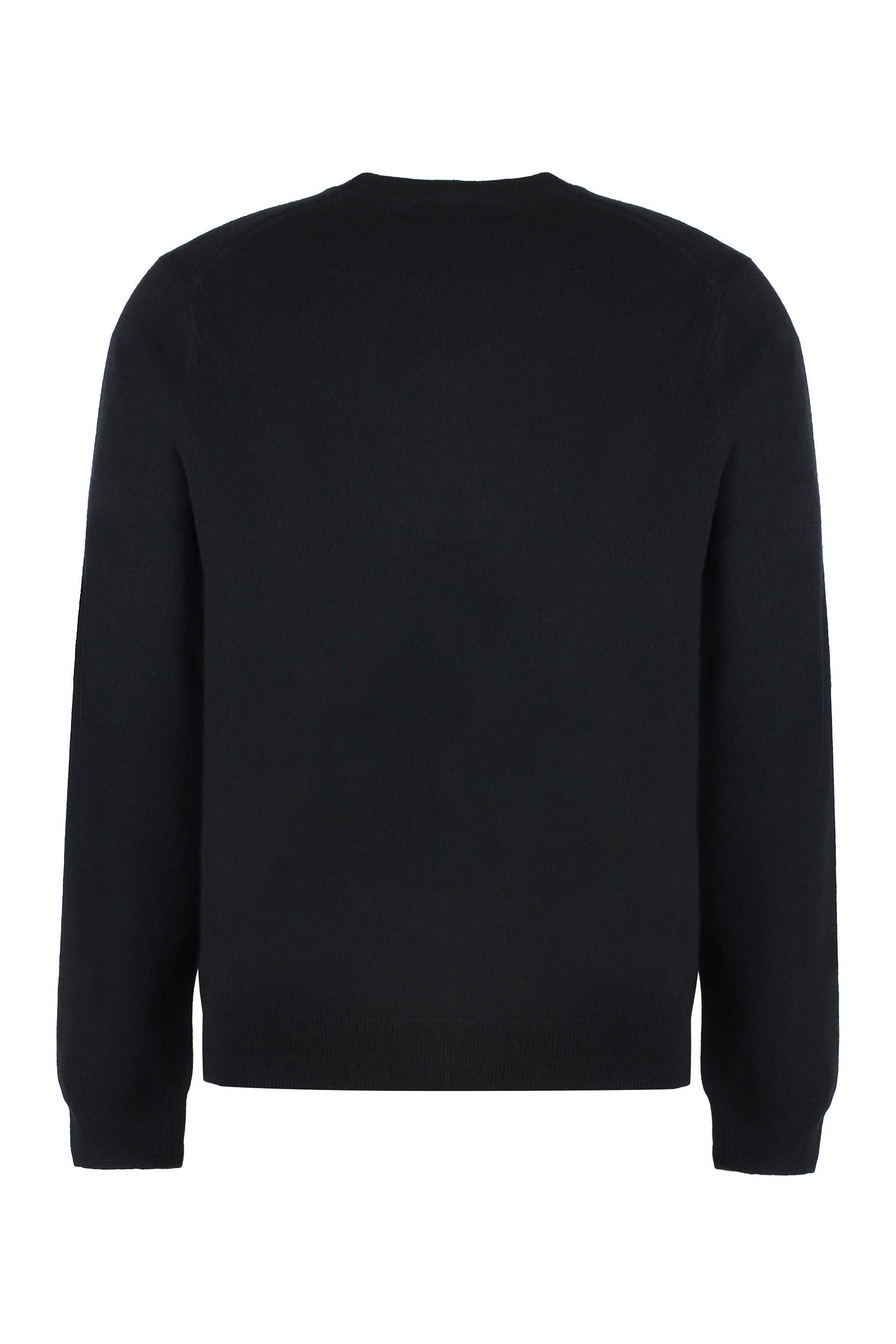 Crew-neck wool sweater