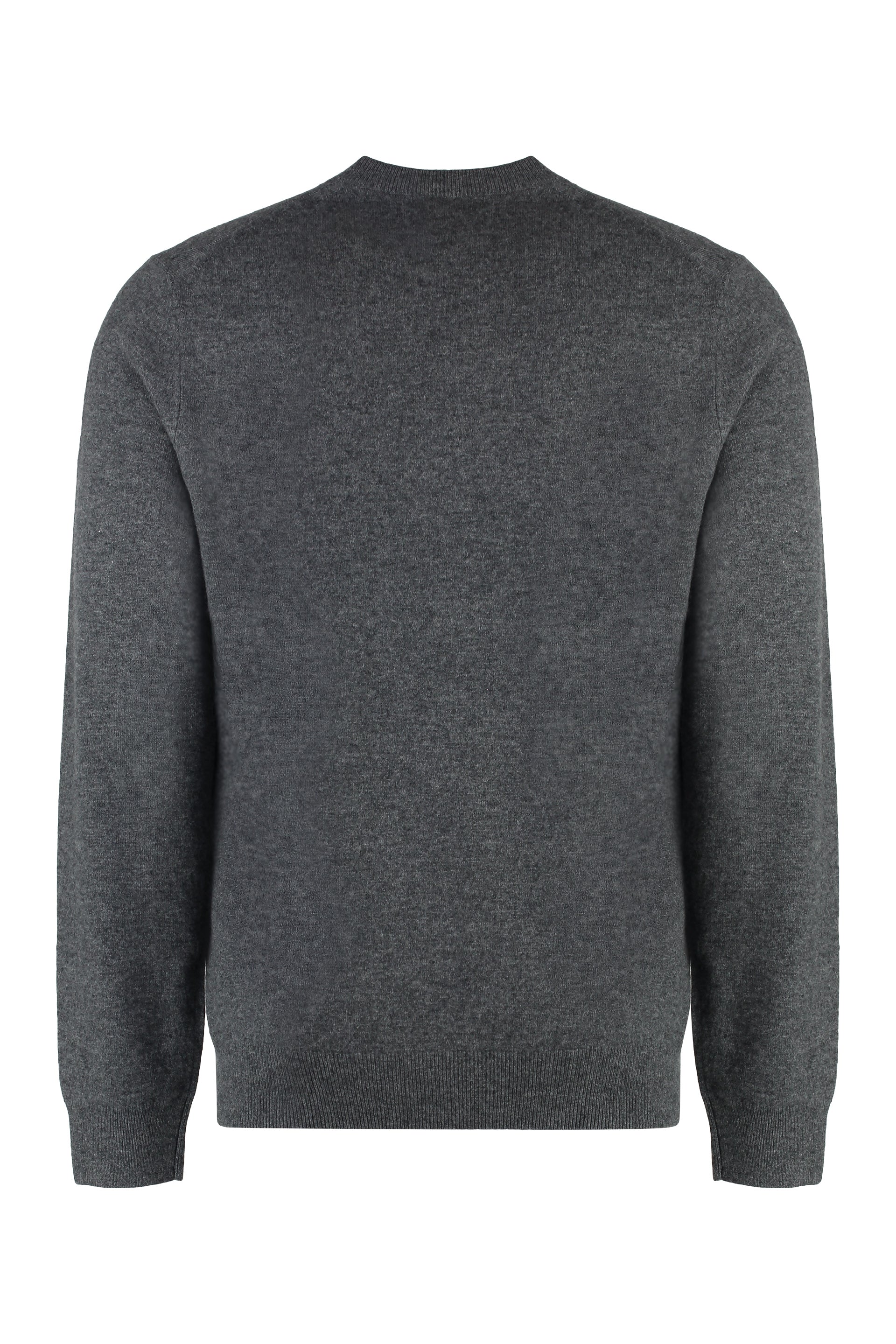 Crew-neck wool sweater