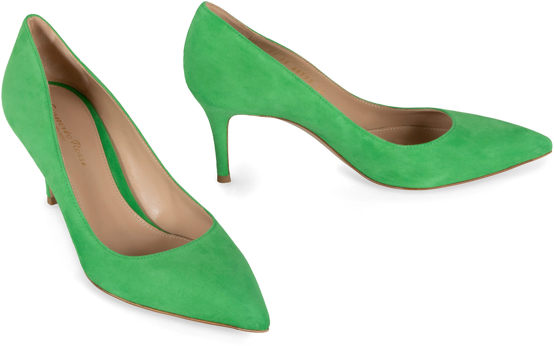 Suede pumps