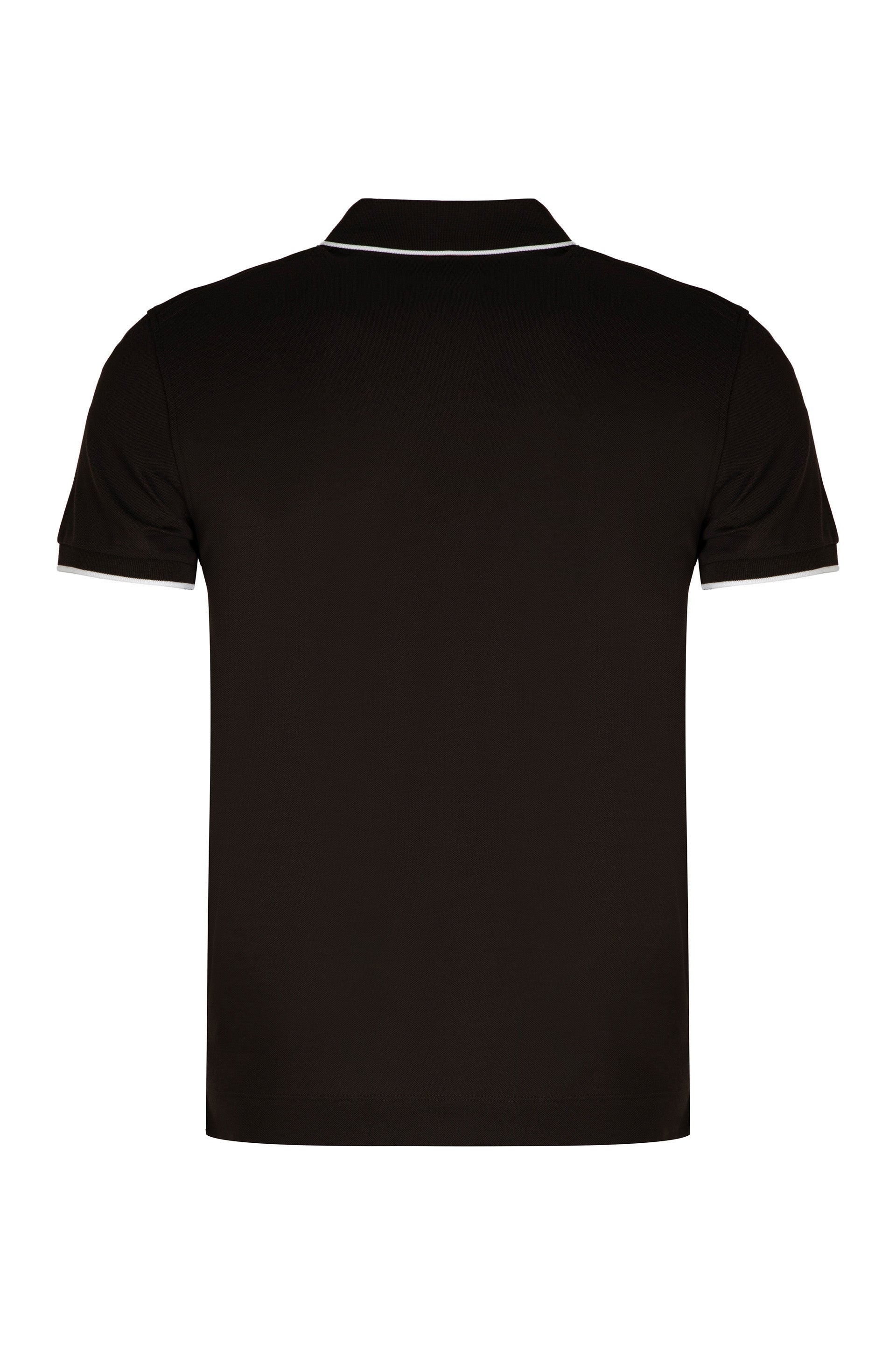 Cotton-piqué polo shirt