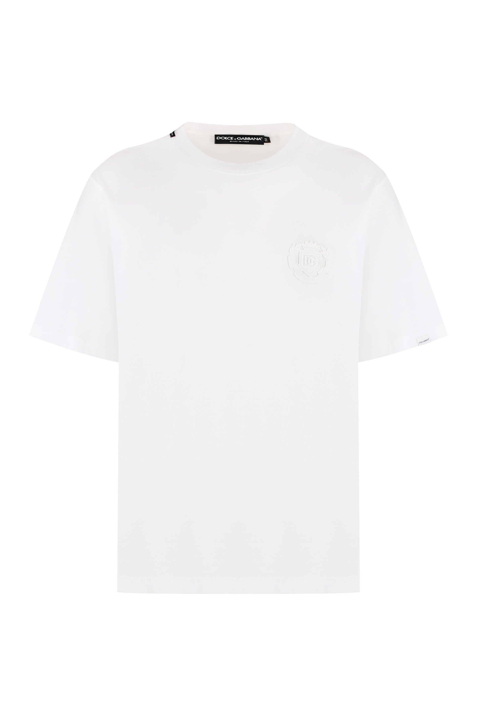 Cotton crew-neck T-shirt