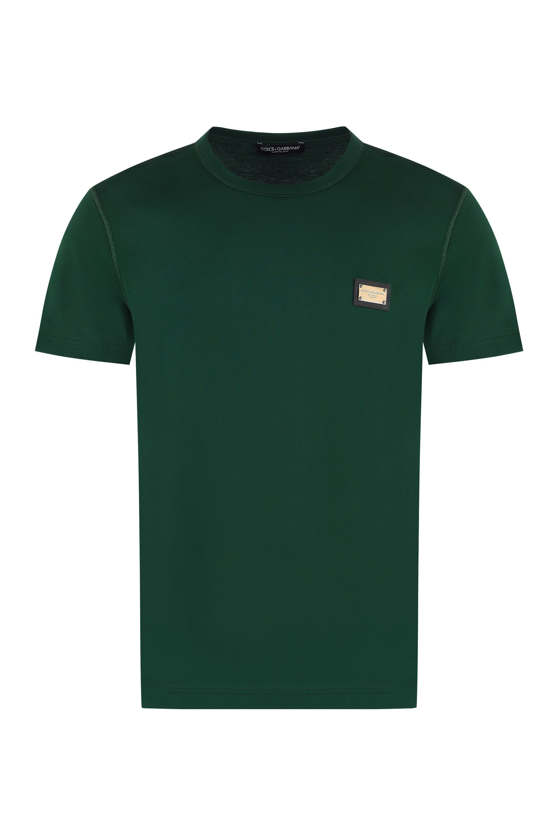 Cotton crew-neck T-shirt