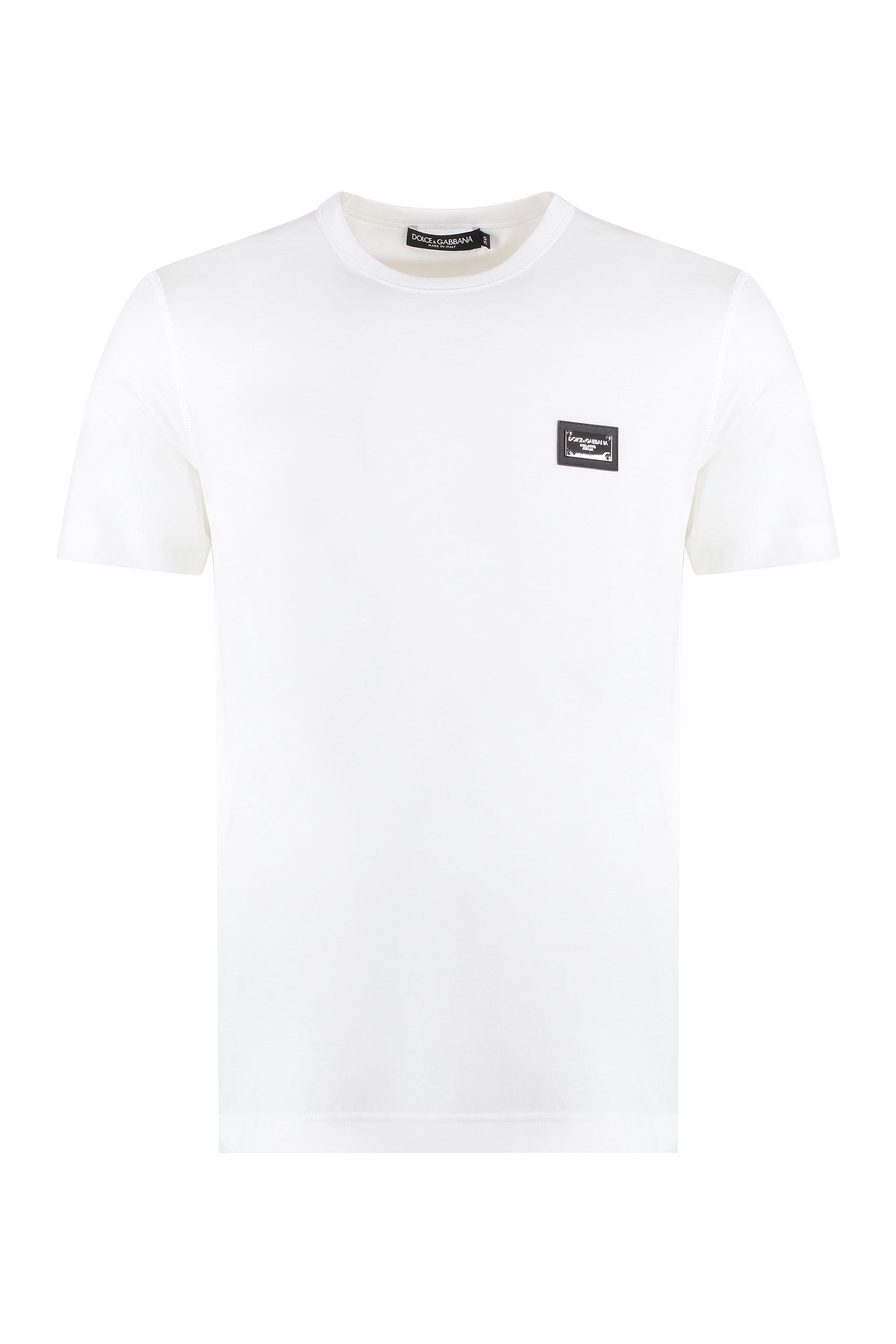 Crew-neck cotton t-shirt