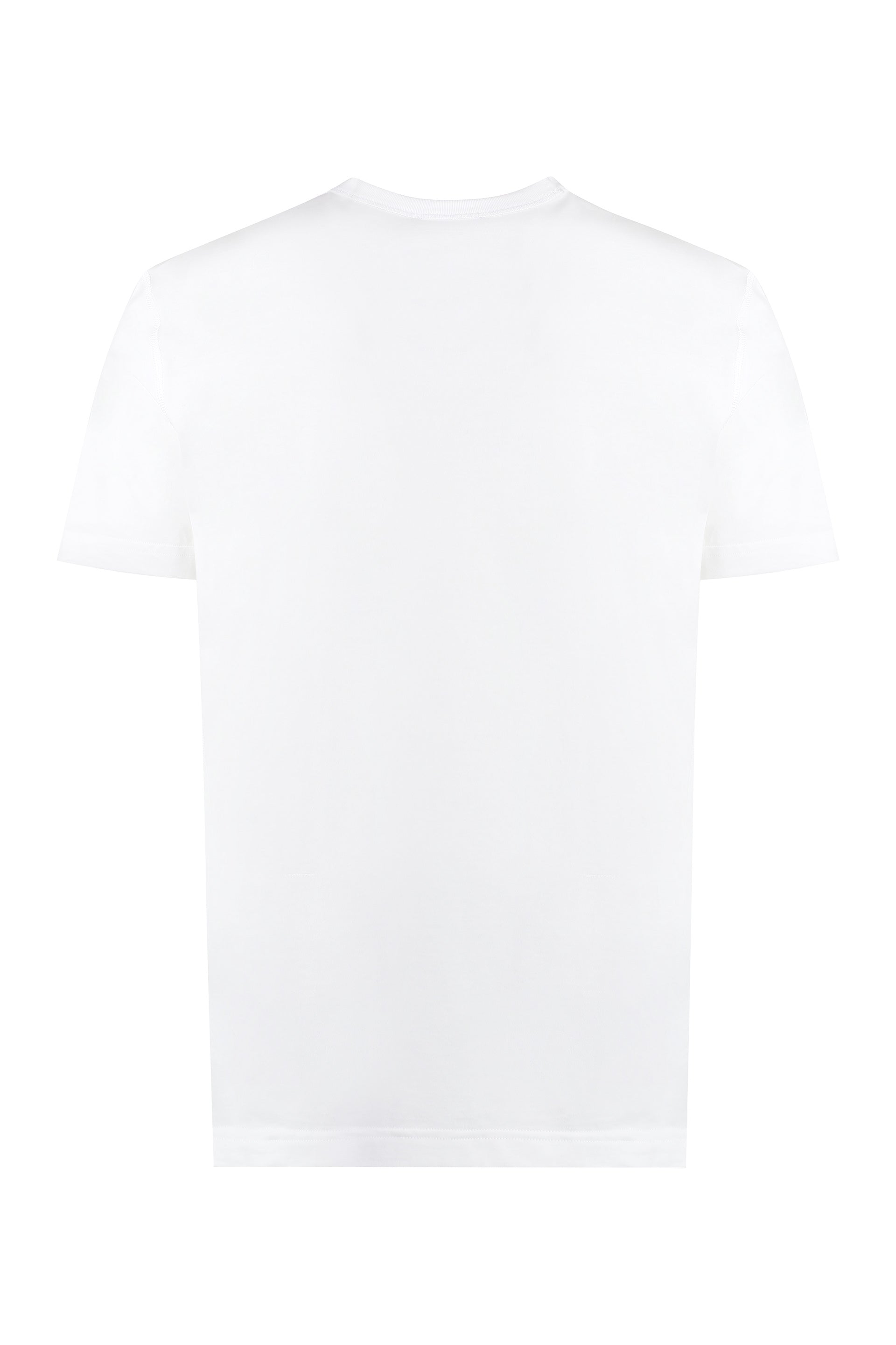 Crew-neck cotton t-shirt