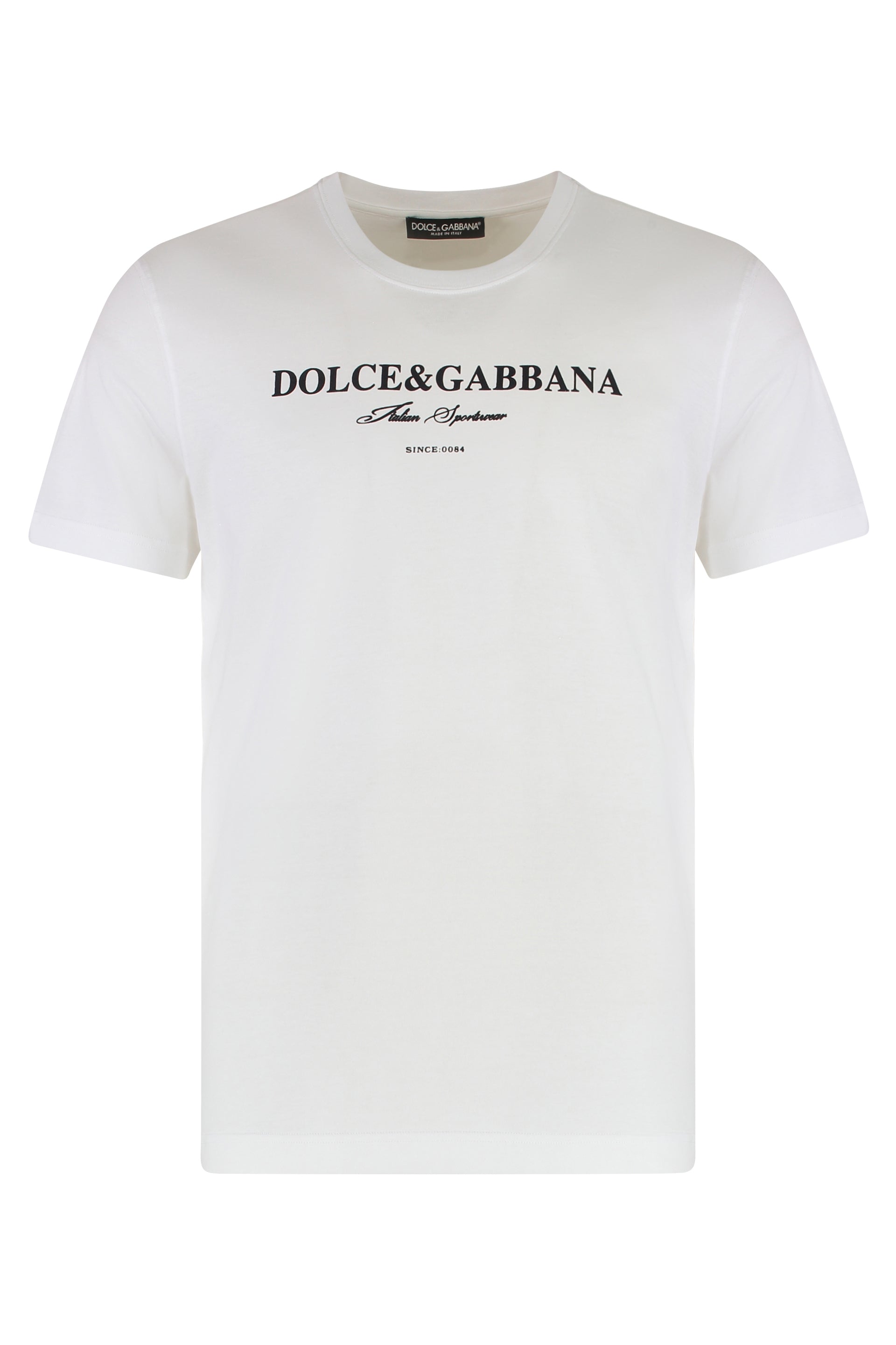 Cotton crew-neck T-shirt