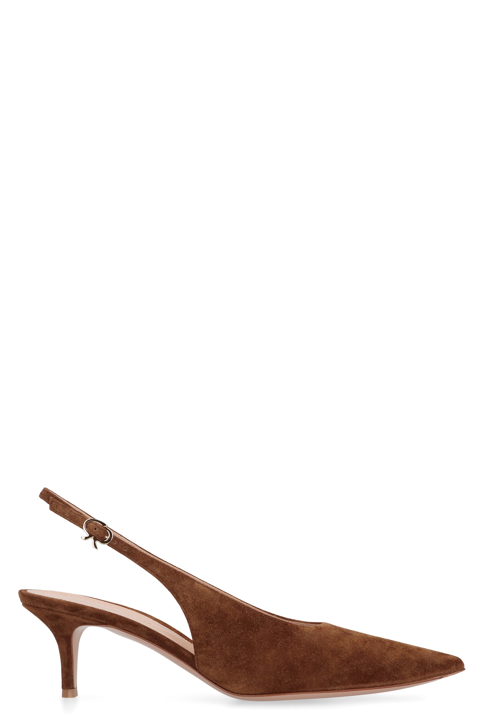 Robbie Suede slingback pumps