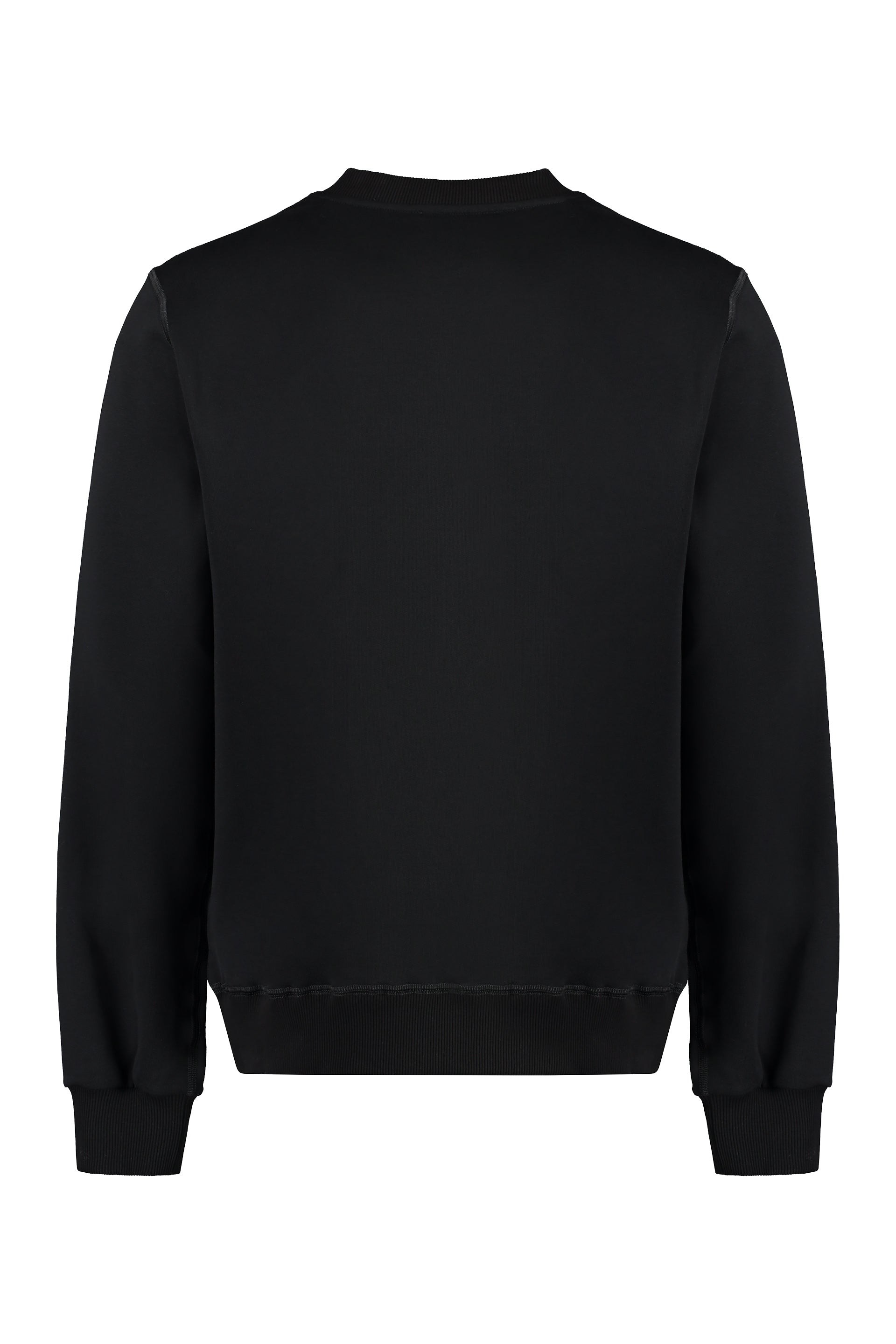 Cotton crew-neck sweatshirt