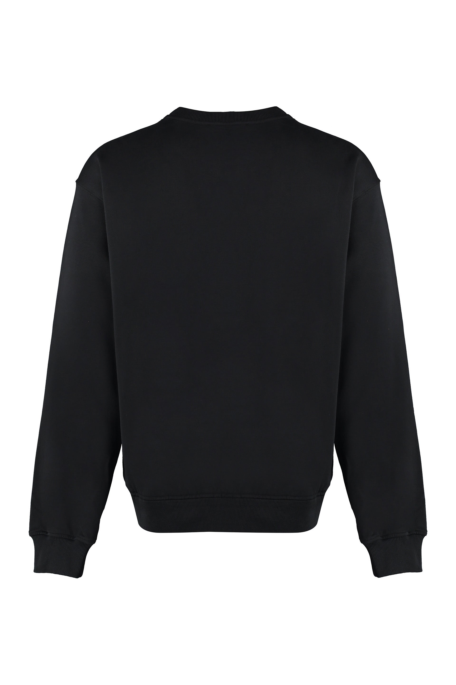 Cotton crew-neck sweatshirt