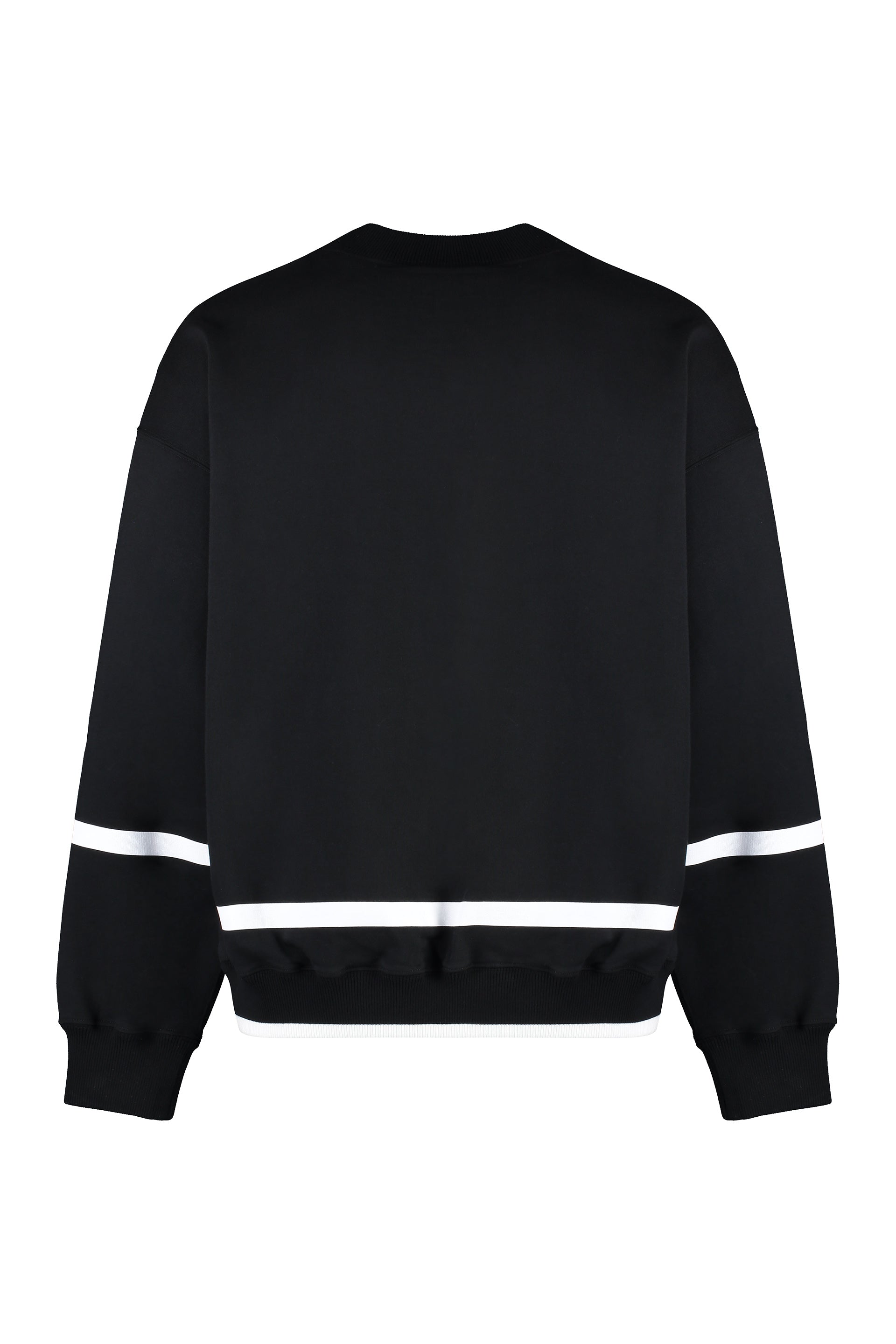 Cotton crew-neck sweatshirt