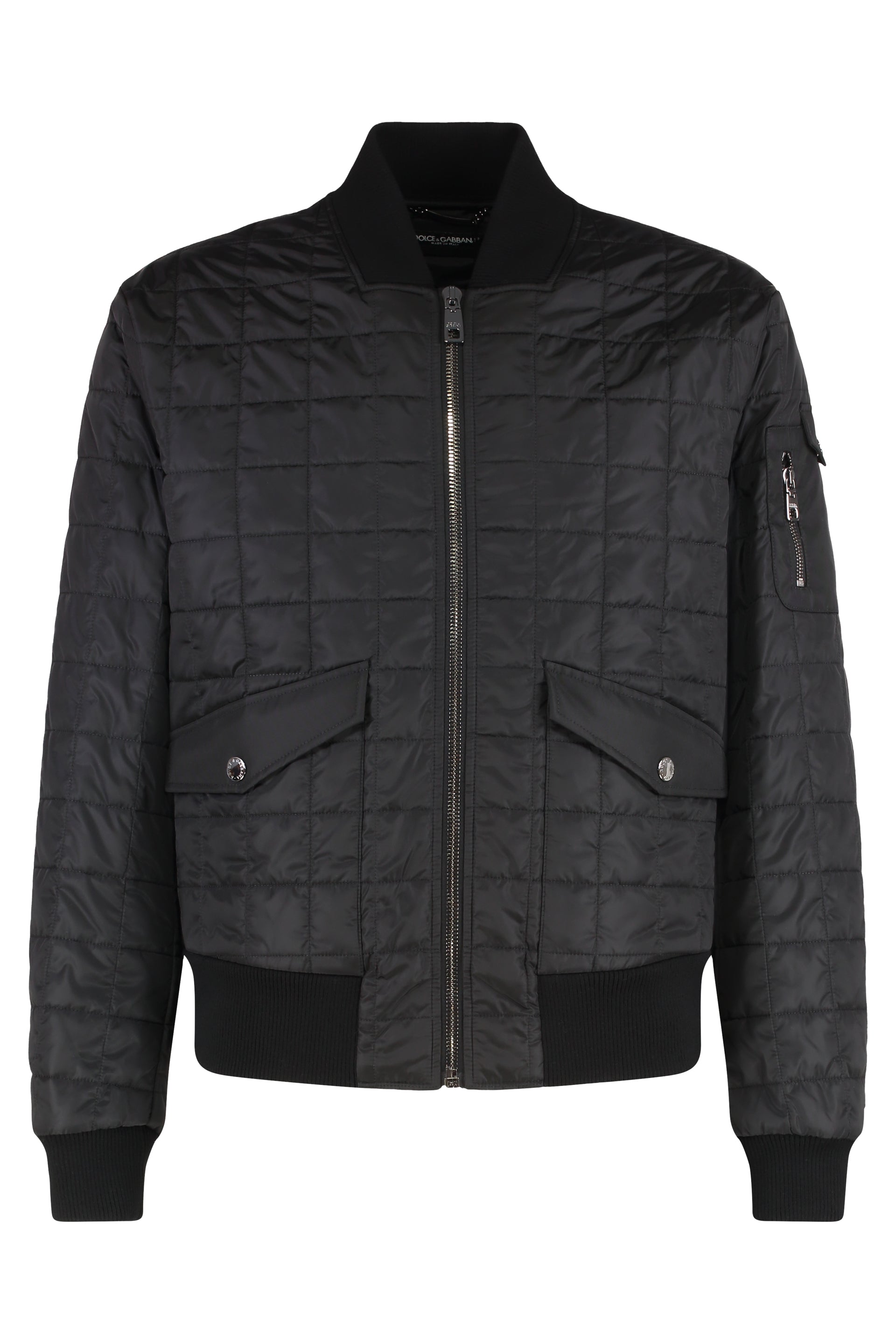 Padded bomber jacket